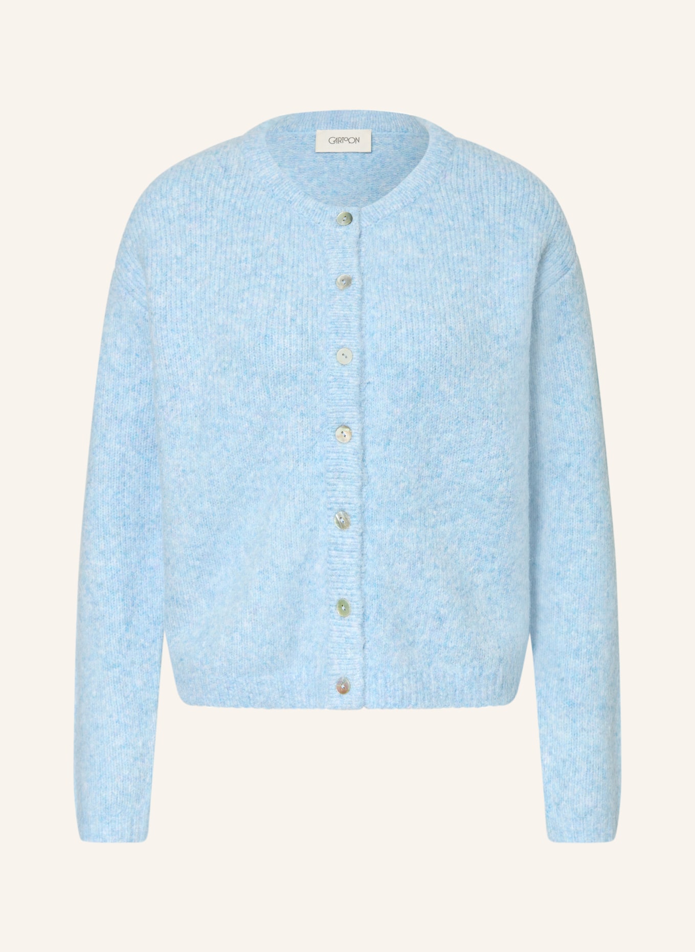 CARTOON Strickjacke: HELLBLAU