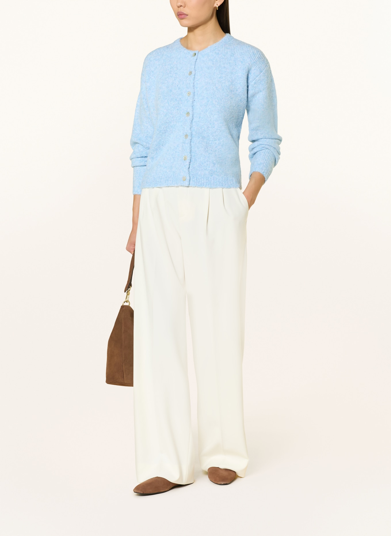 CARTOON Strickjacke: HELLBLAU