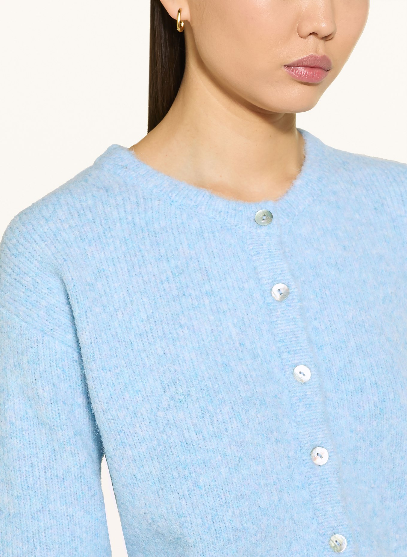 CARTOON Strickjacke: HELLBLAU