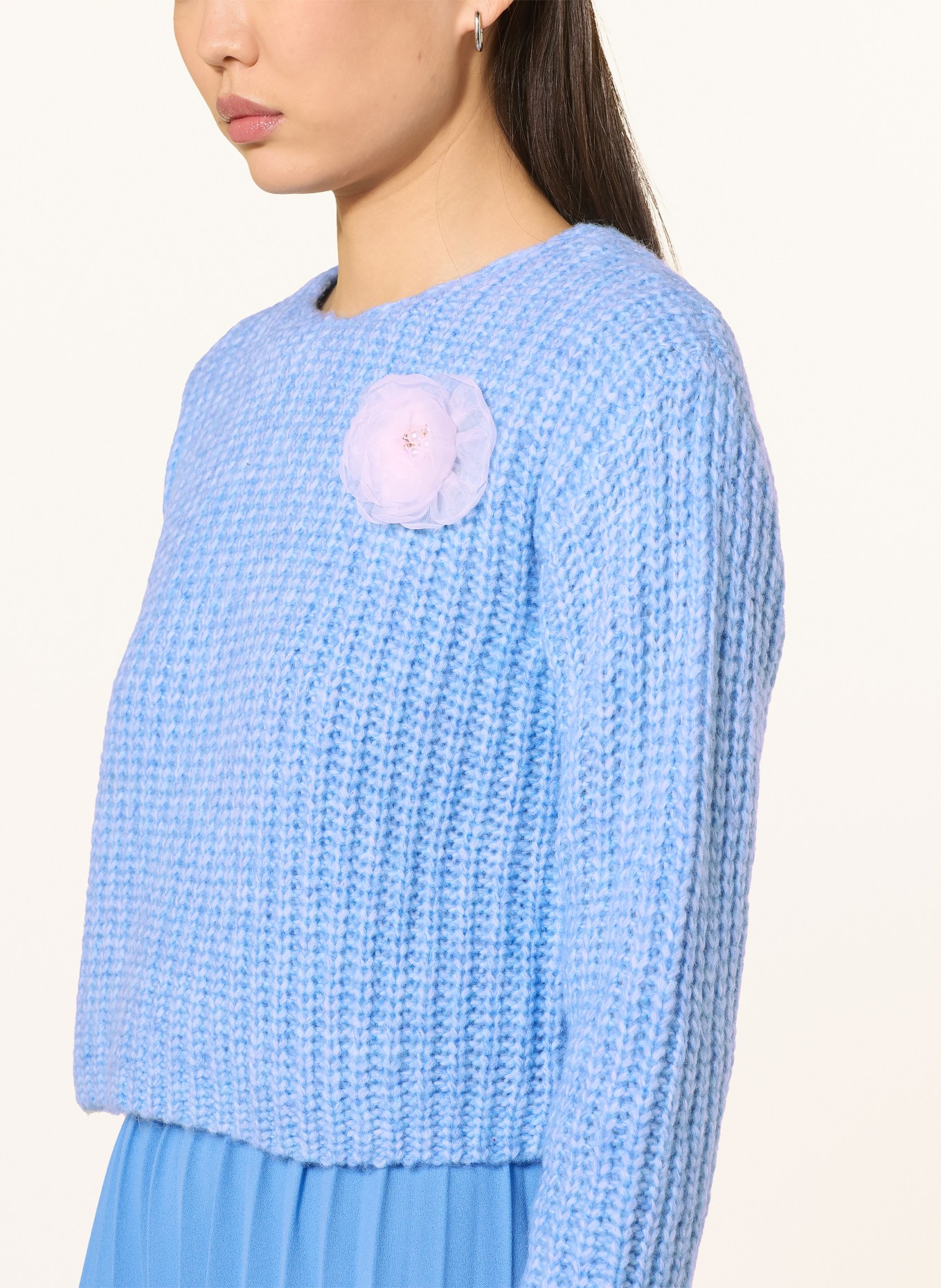 CARTOON Sada: kombinéza a svetr: TMAVĚ MODRÁ