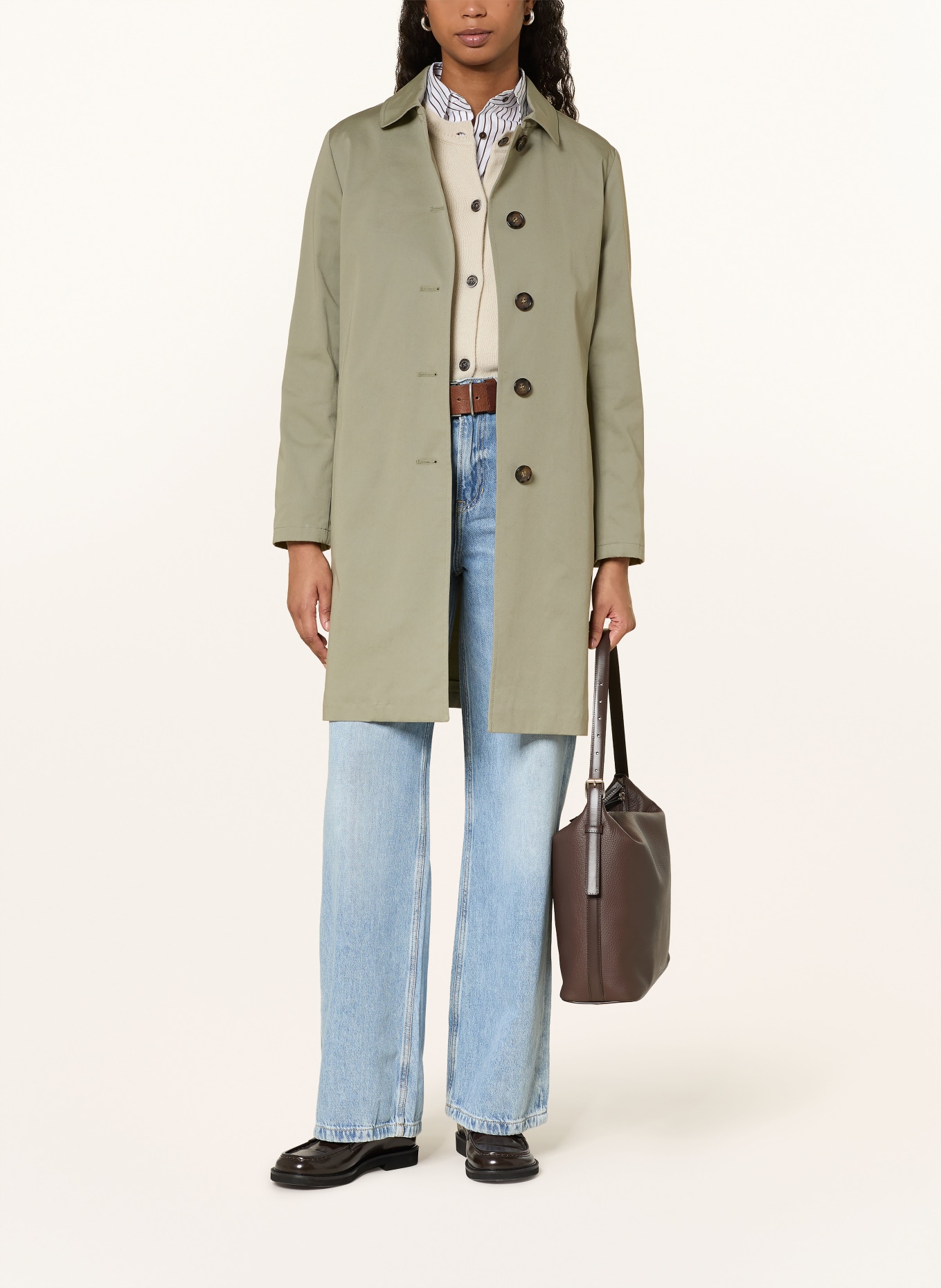 CINZIA ROCCA Mantel: HELLGRÜN