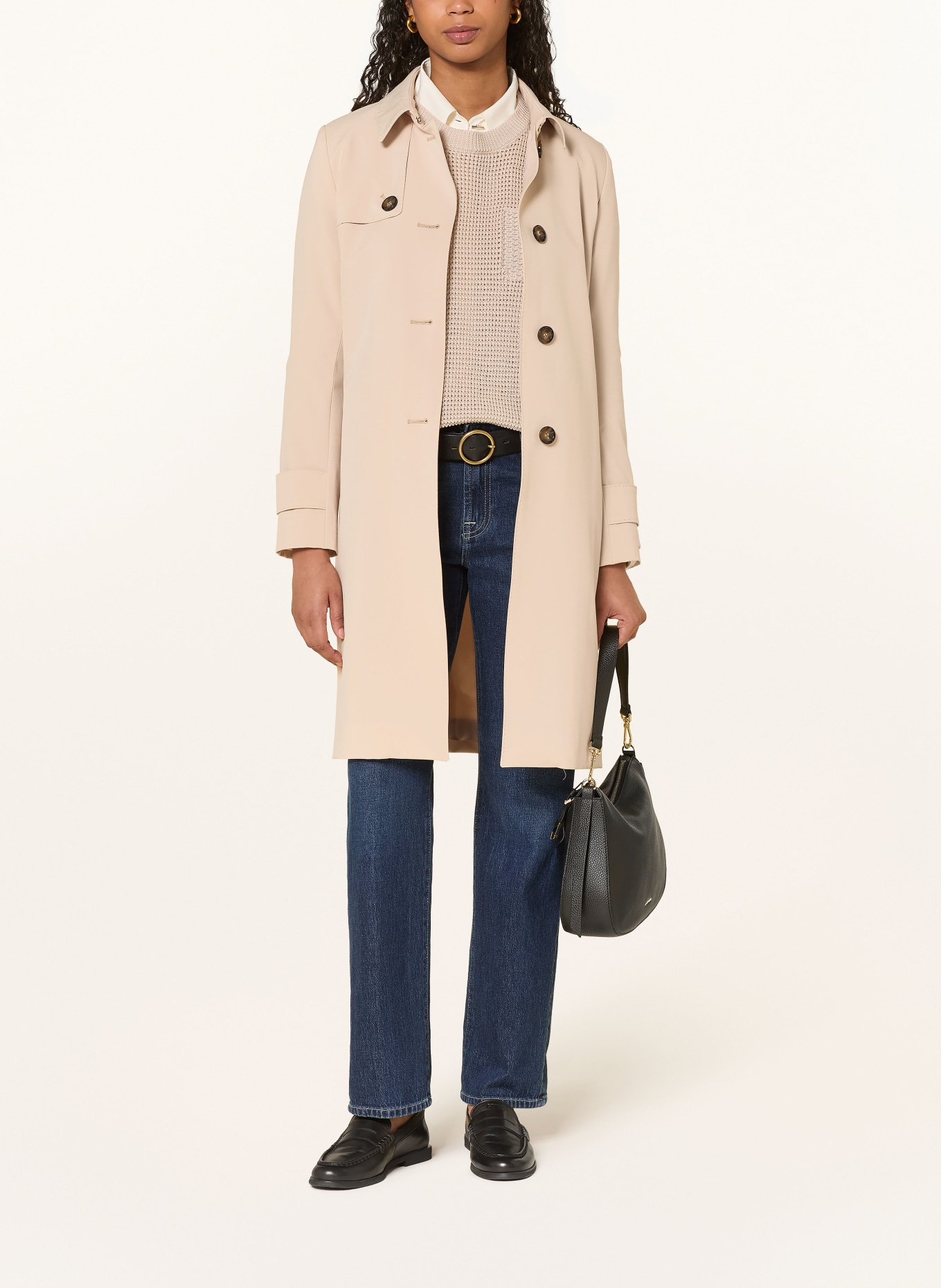 CINZIA ROCCA trench coat: BEIGE