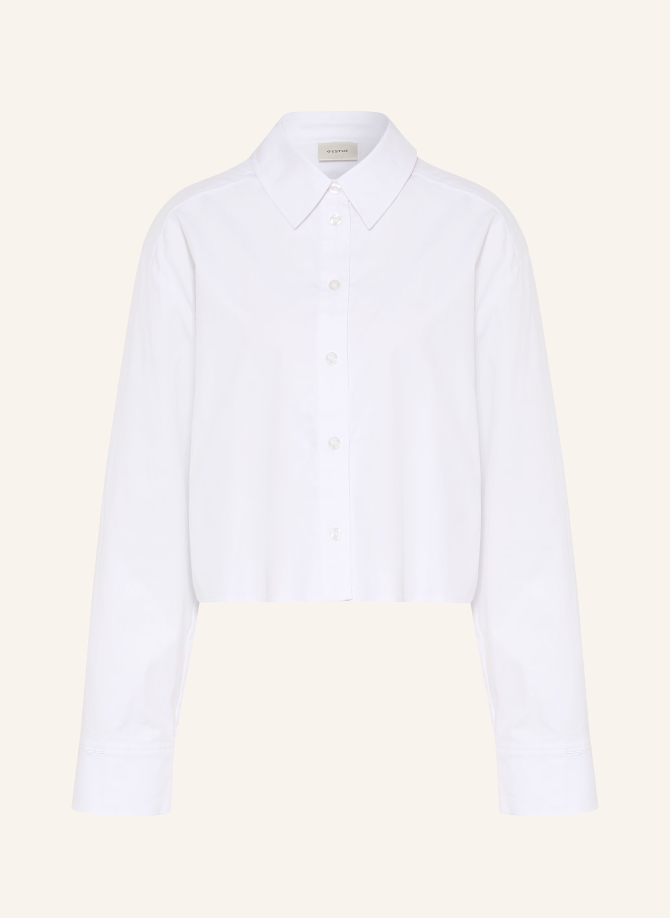 GESTUZ Hemdbluse GZYORK: WEISS