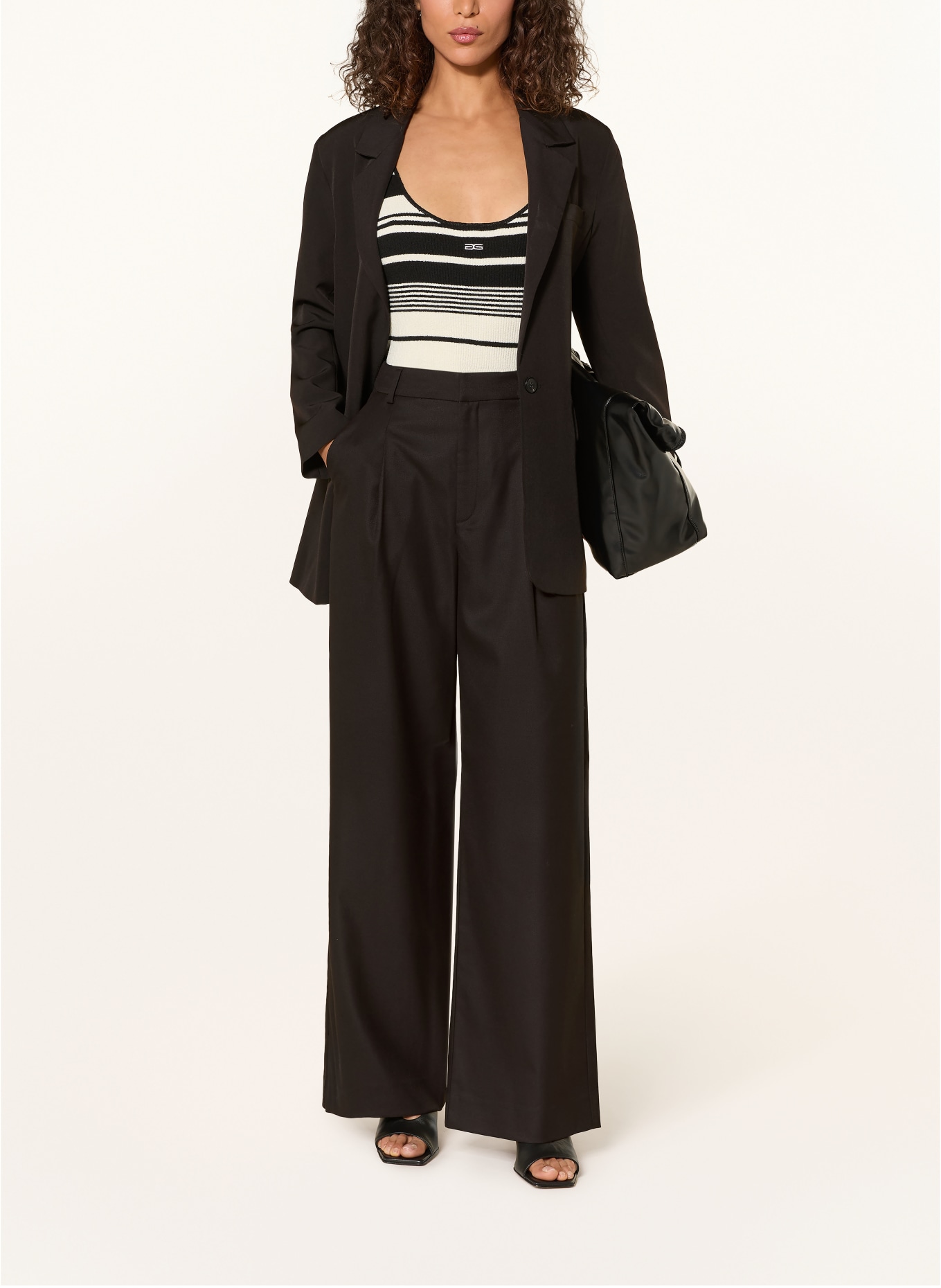 GESTUZ Marlenehose GZPAULA: SCHWARZ