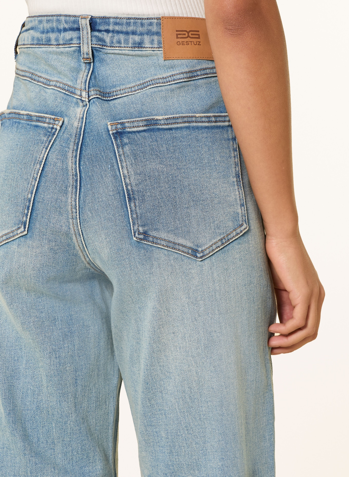 GESTUZ Straight Jeans GZZOLANI: 104590 Washed blue