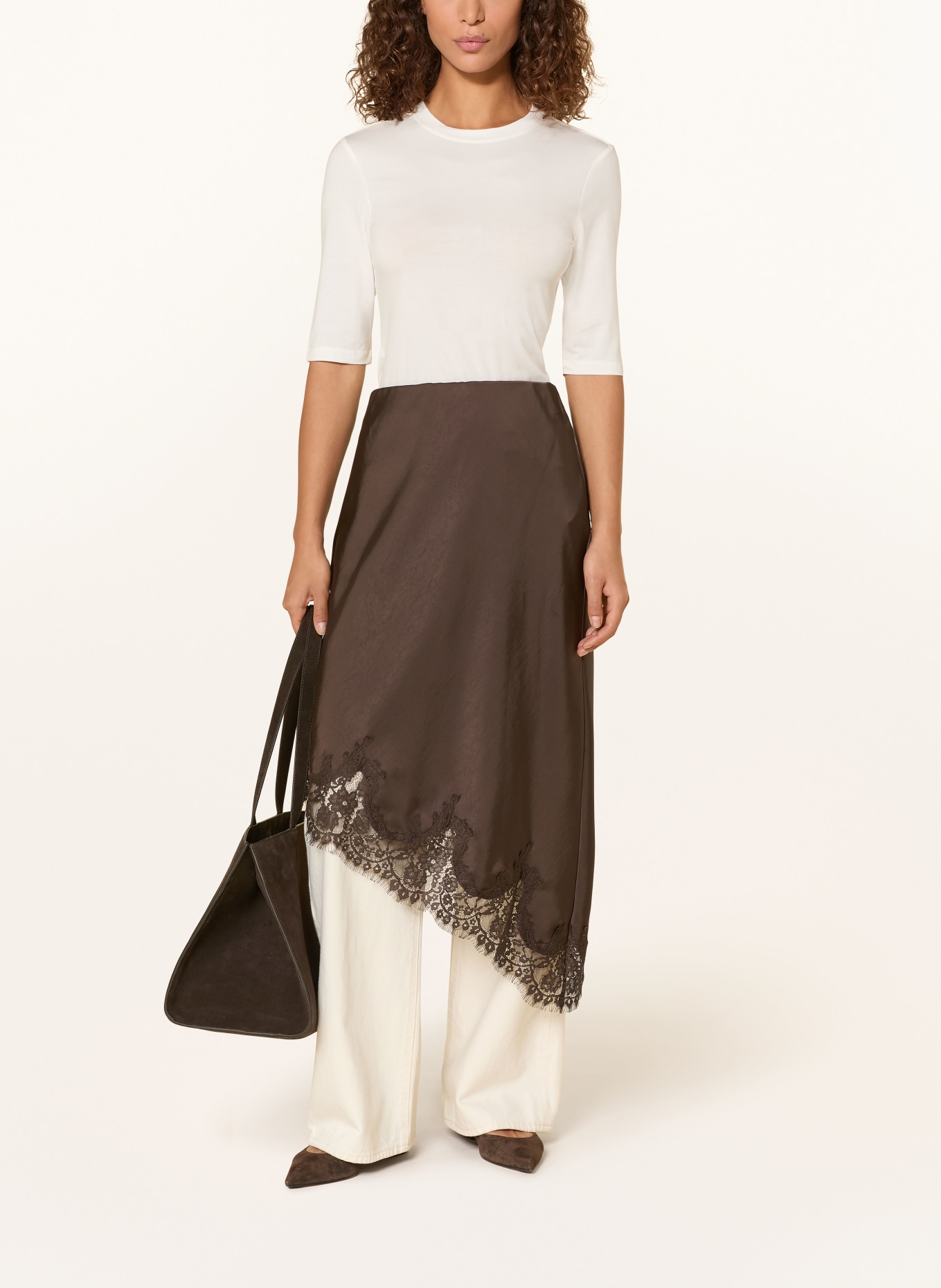 GESTUZ T-Shirt GZMIDA: ECRU