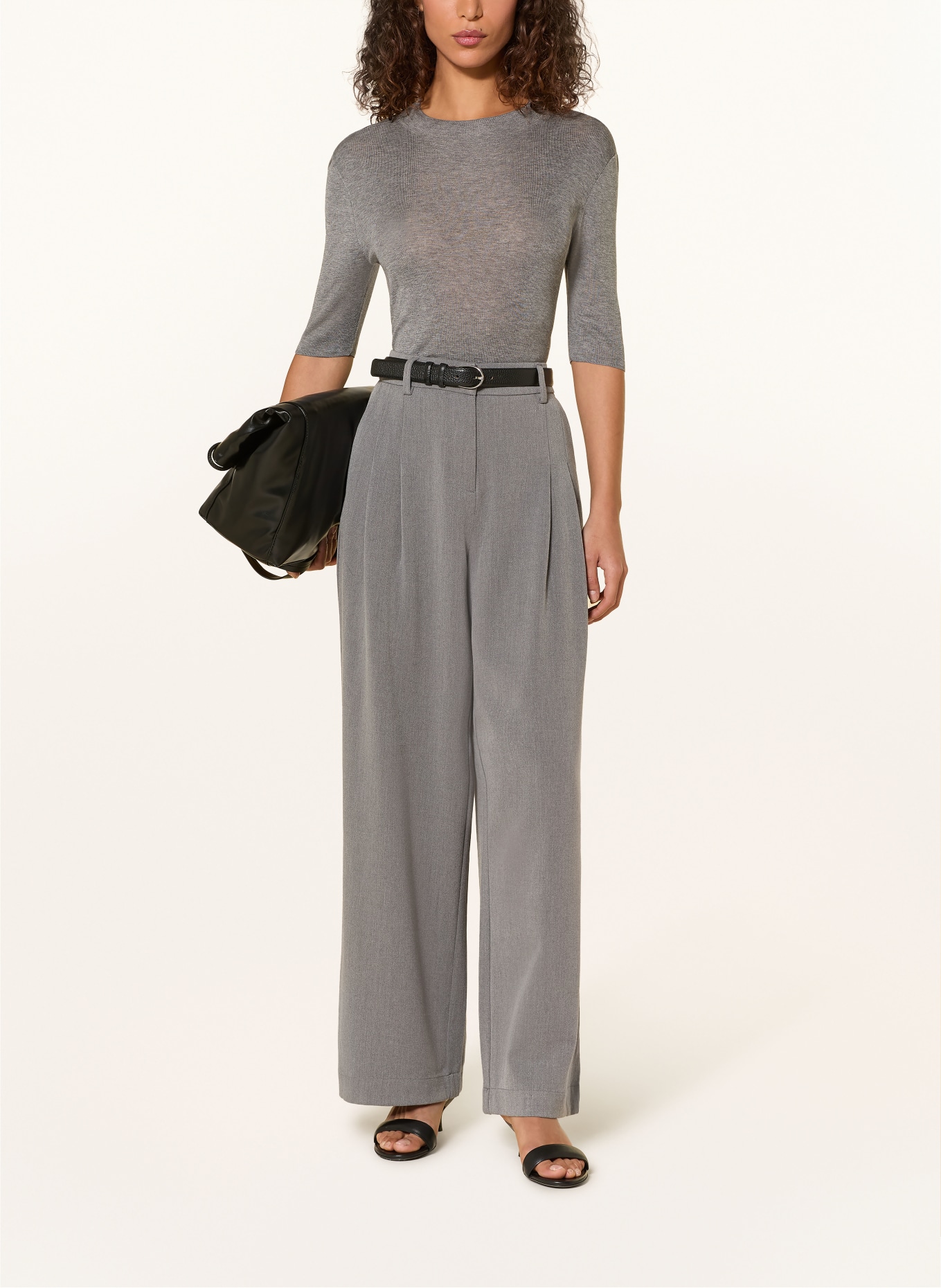 GESTUZ Strickshirt GZASIA: HELLGRAU