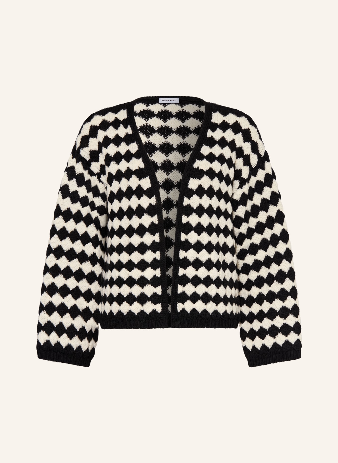 MORE & MORE breihoes: ZWART / WIT