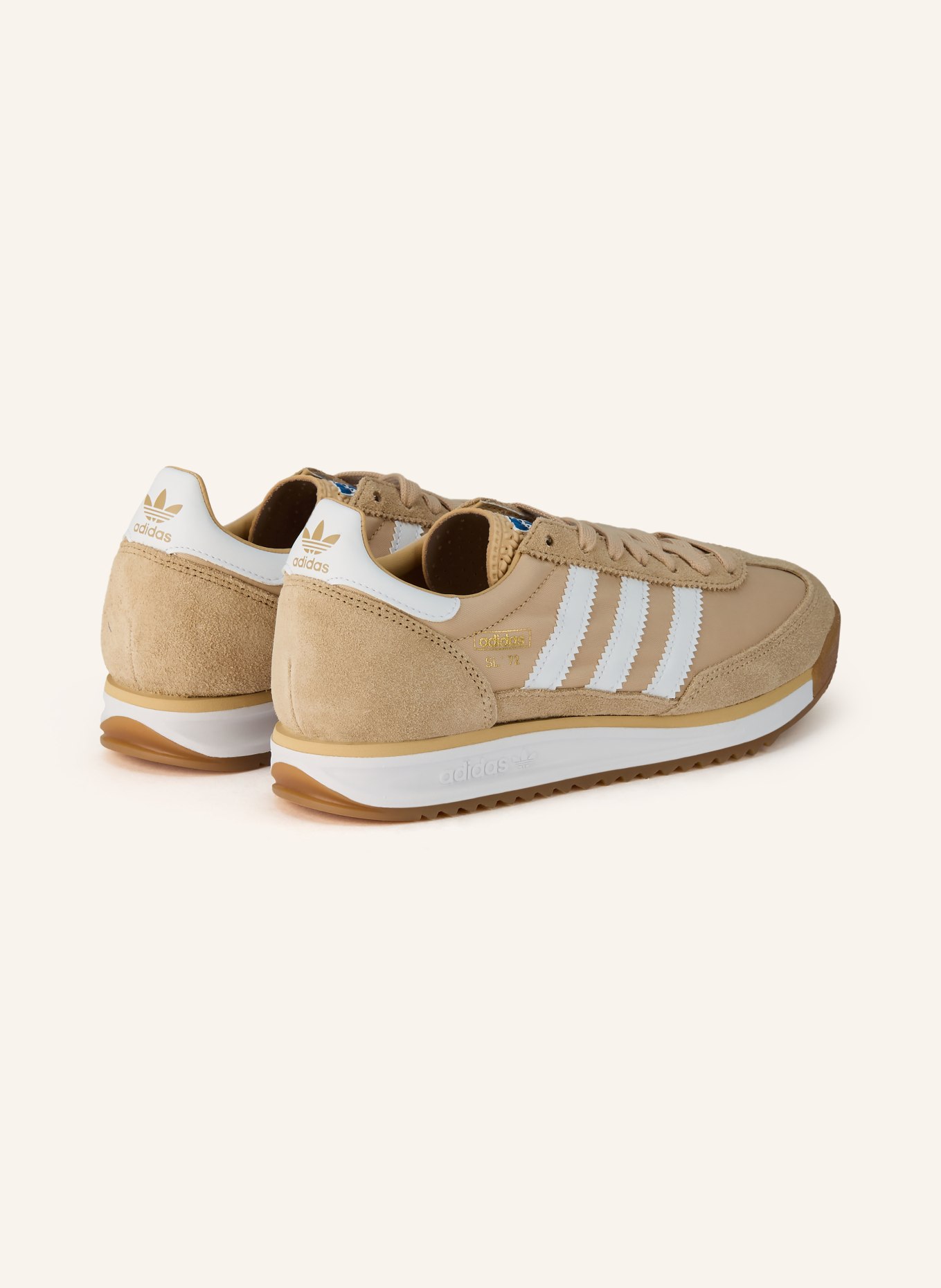adidas Originals Sneaker SL 72 RS: BEIGE / GOLD / WEISS