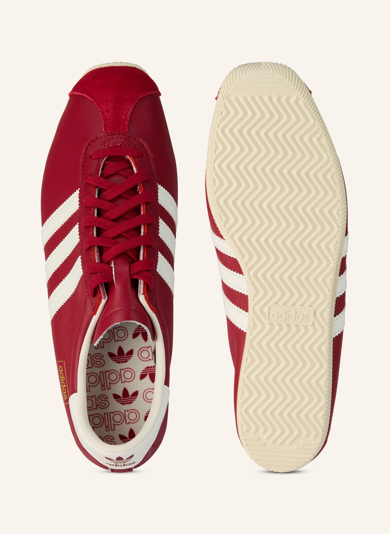 adidas Originals Sneaker PARIS: CIEMNOCZERWONY / BIAŁY