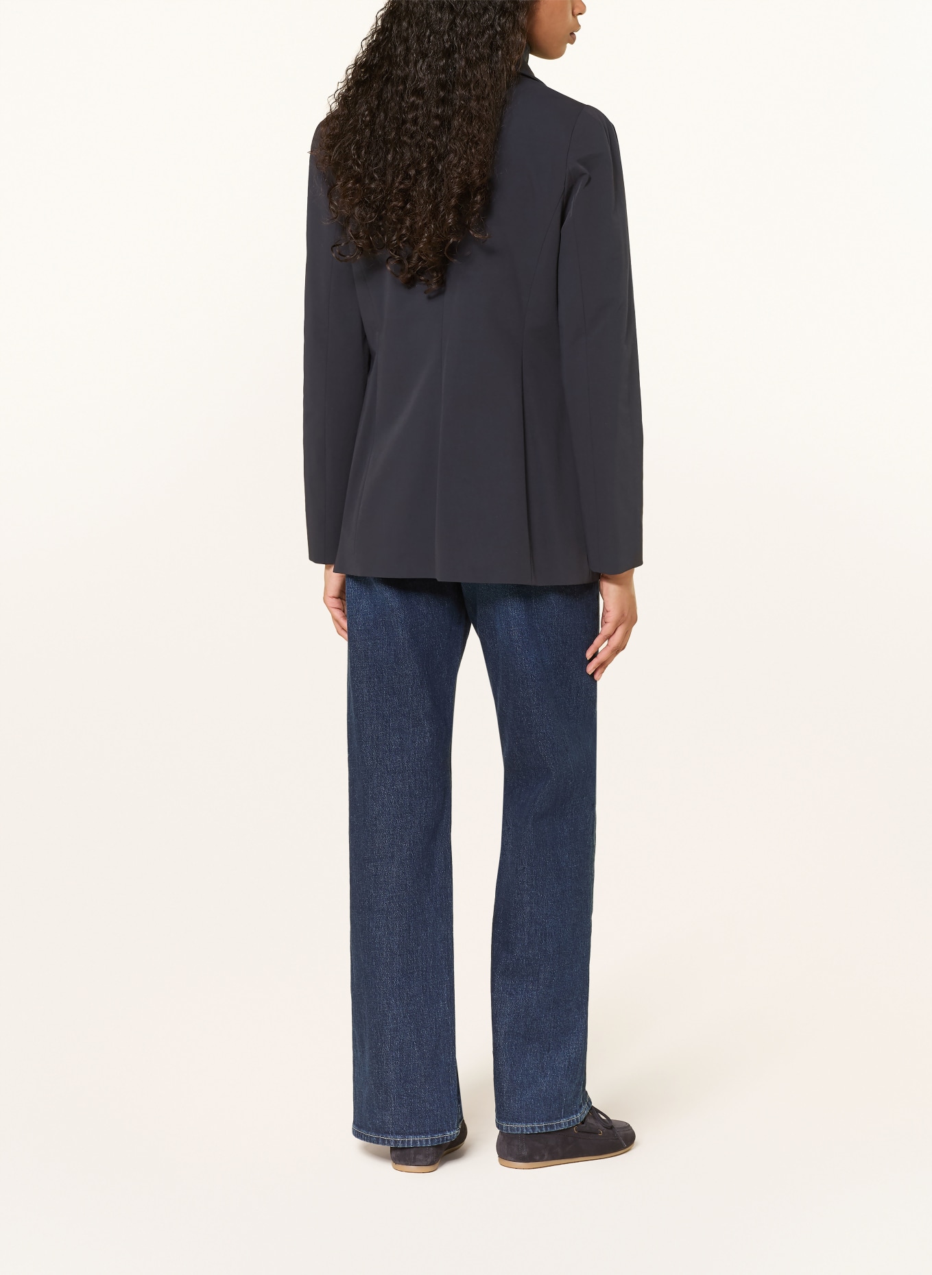 CINZIA ROCCA Jacket with removable panel: DARK BLUE