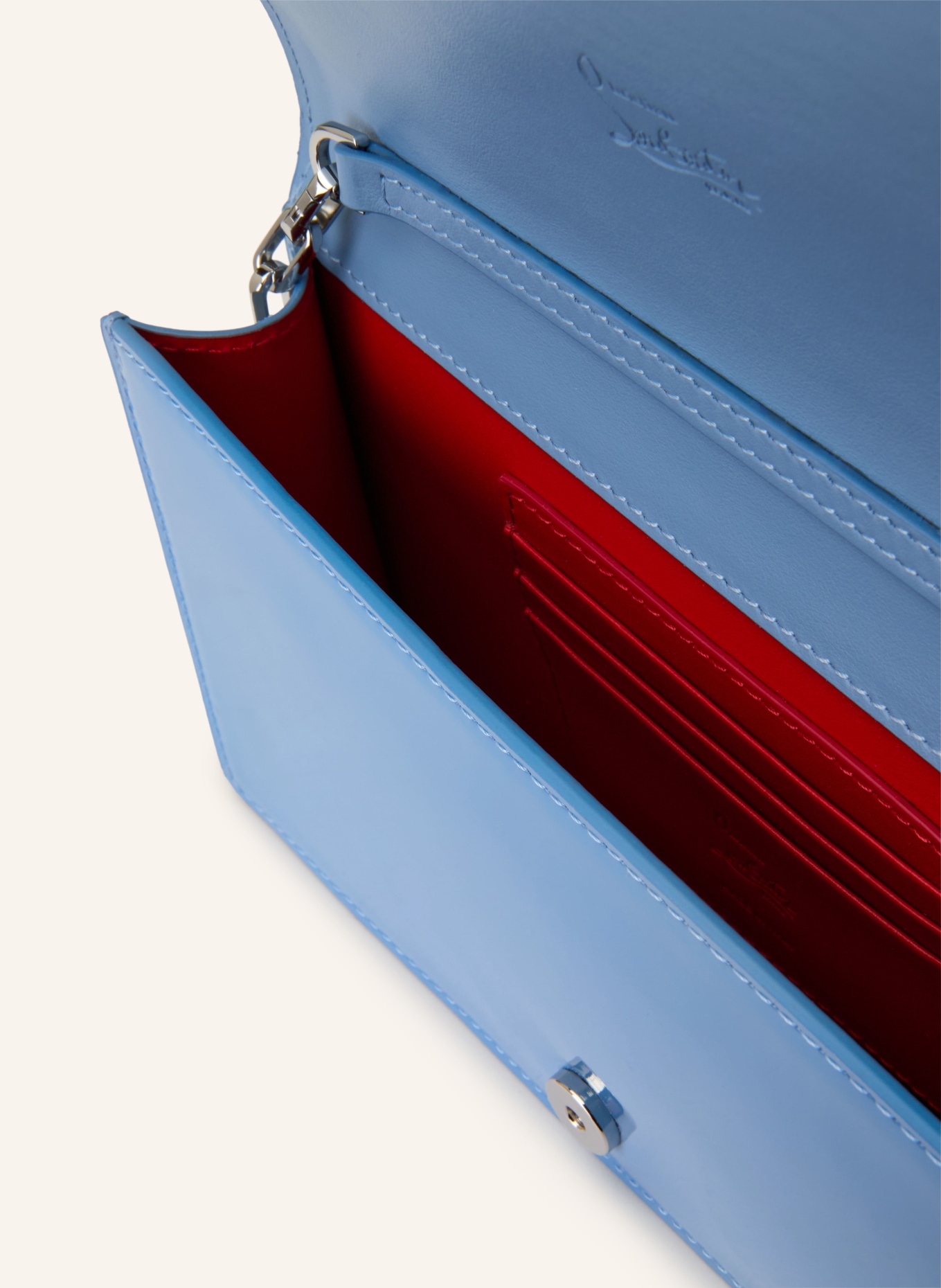 Christian Louboutin Schultertasche BETTINA: HELLBLAU