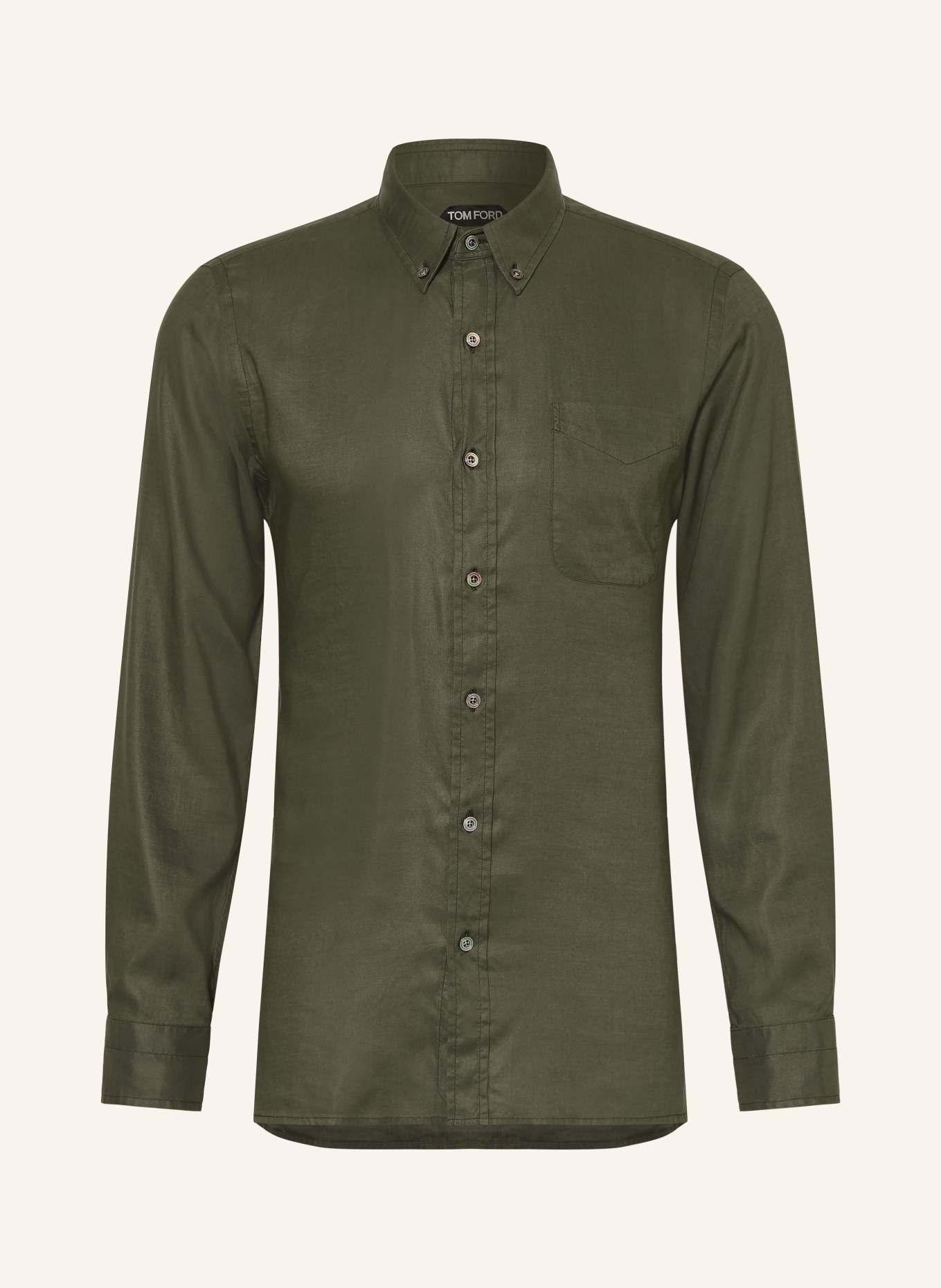 TOM FORD Hemd Slim Fit: KHAKI