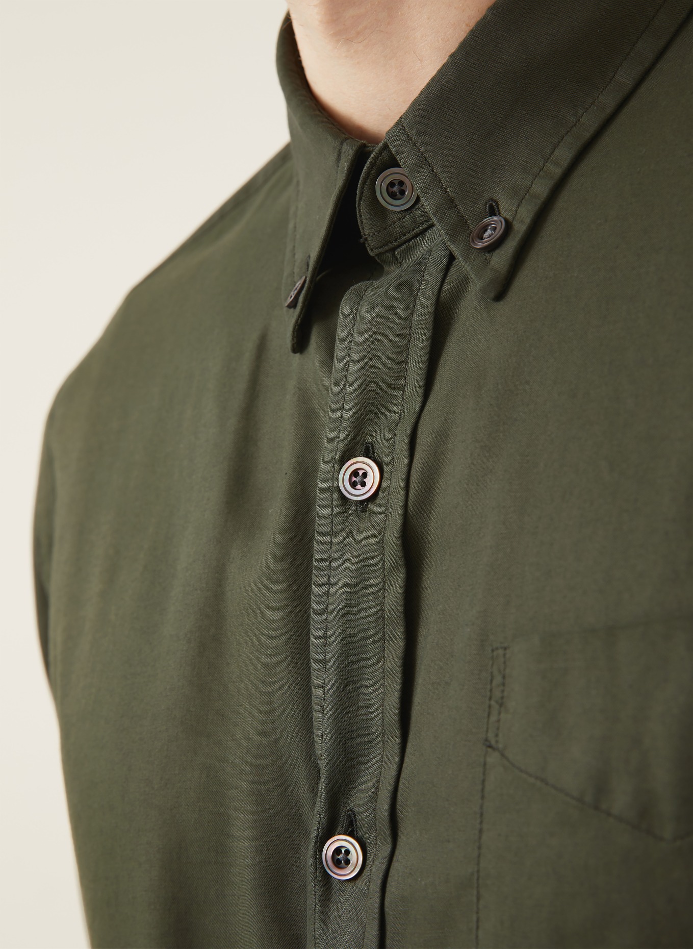 TOM FORD Hemd Slim Fit: KHAKI