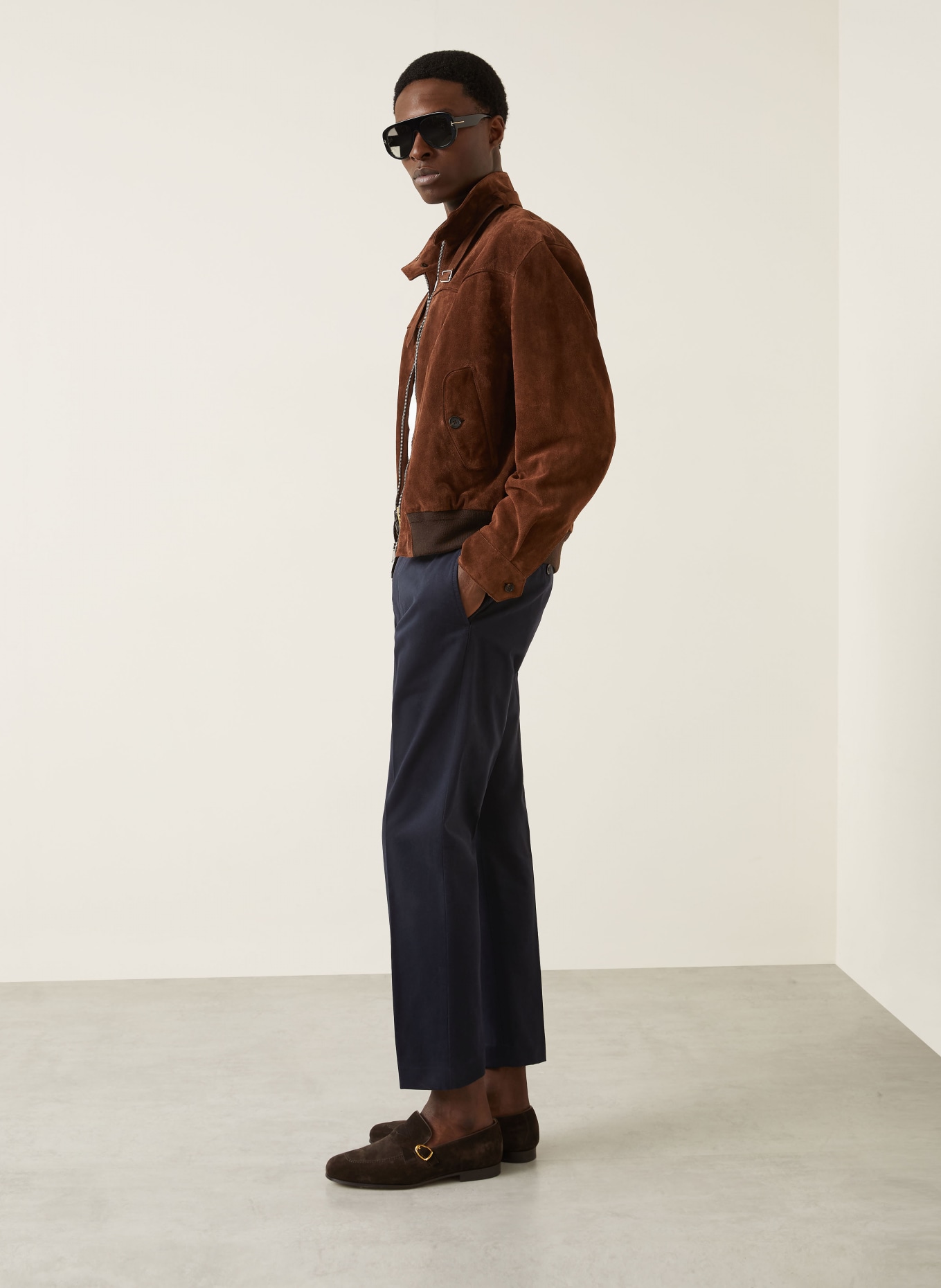 TOM FORD Chino Extra Slim Fit: DUNKELBLAU