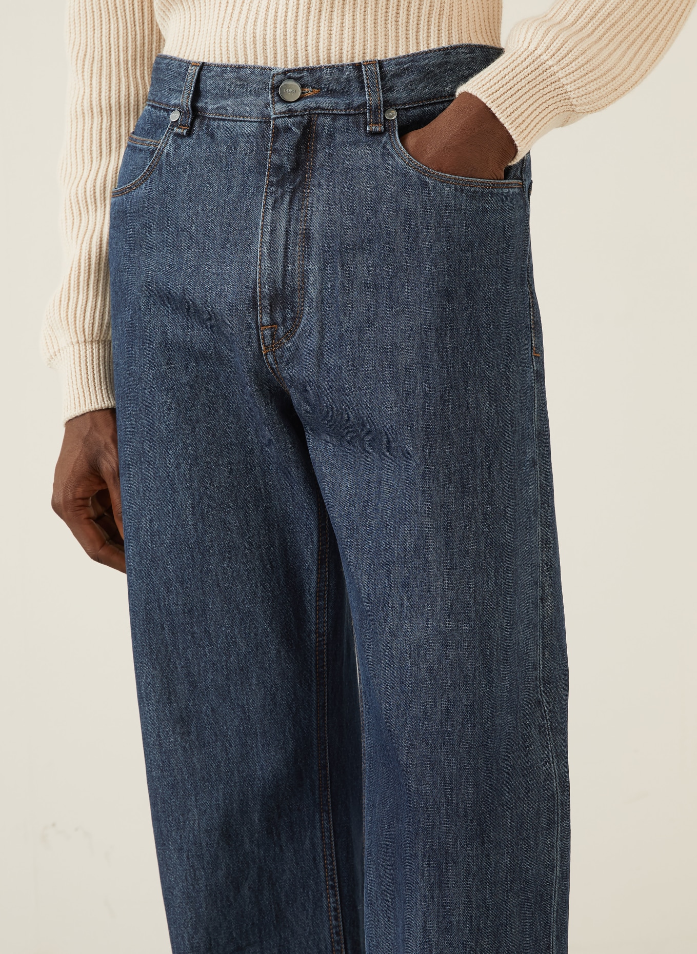 FENDI Jeans Regular Fit: F0QA2 BLUE