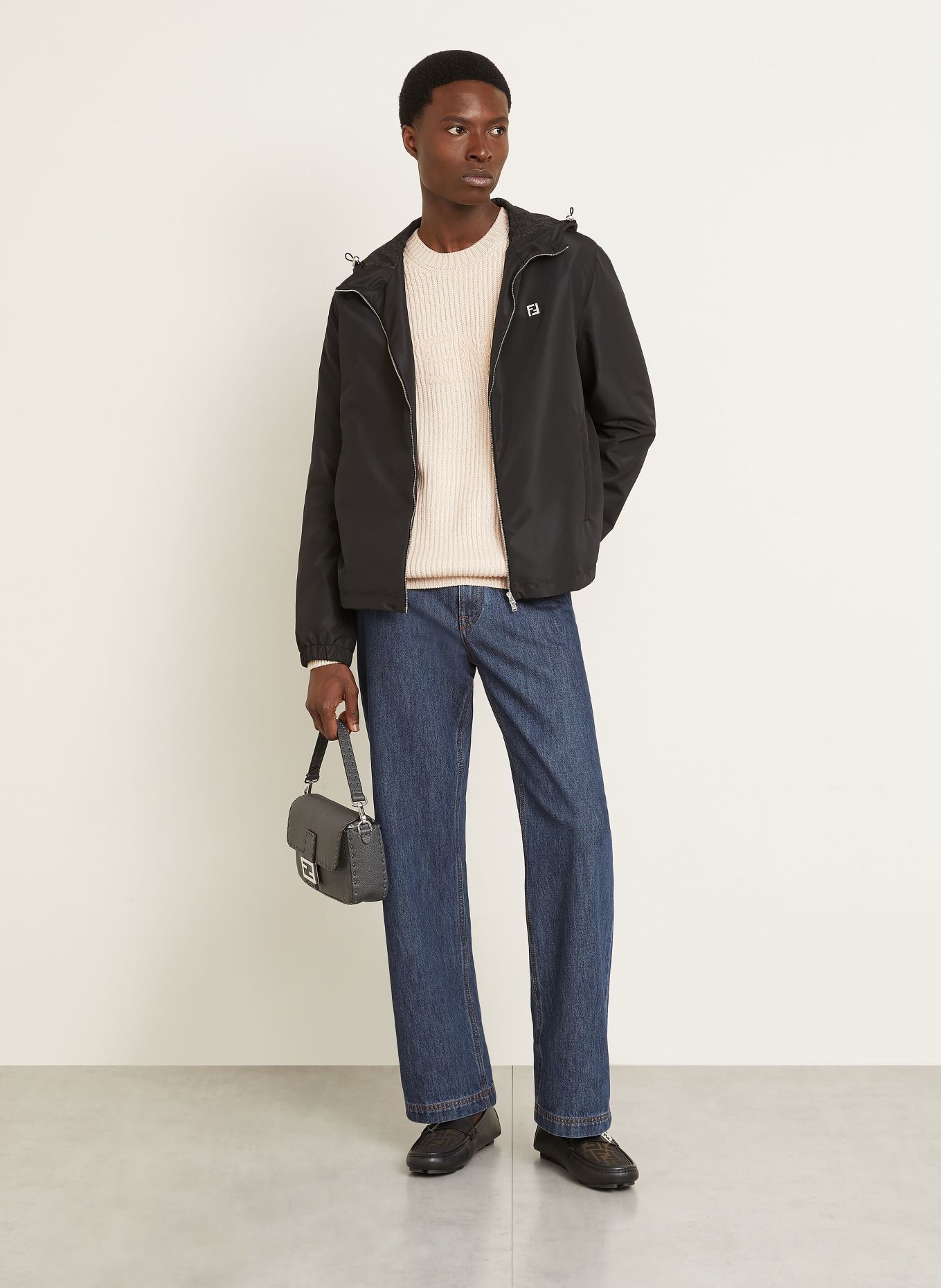 FENDI sweater: BEIGE