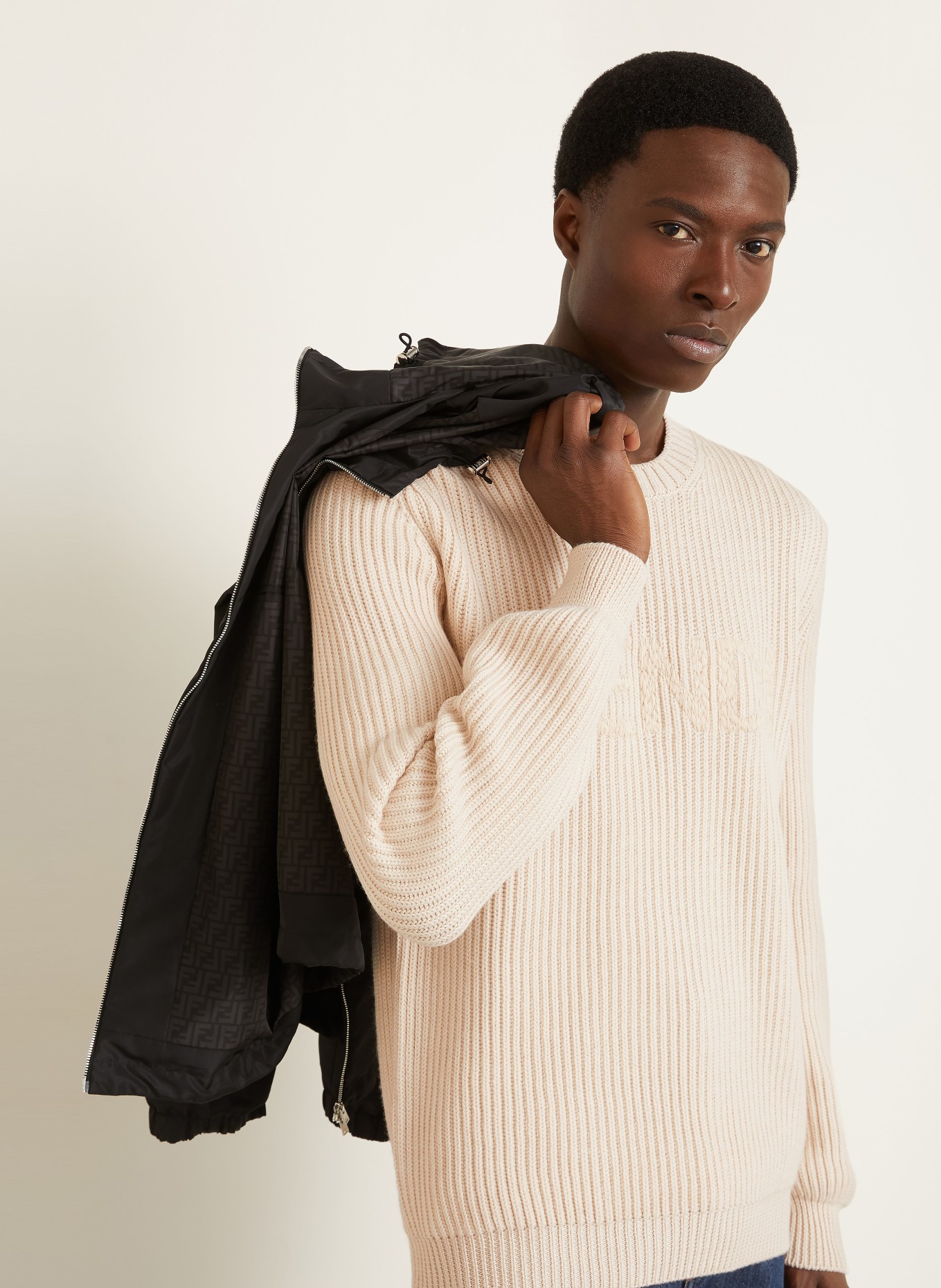 FENDI sweater: BEIGE