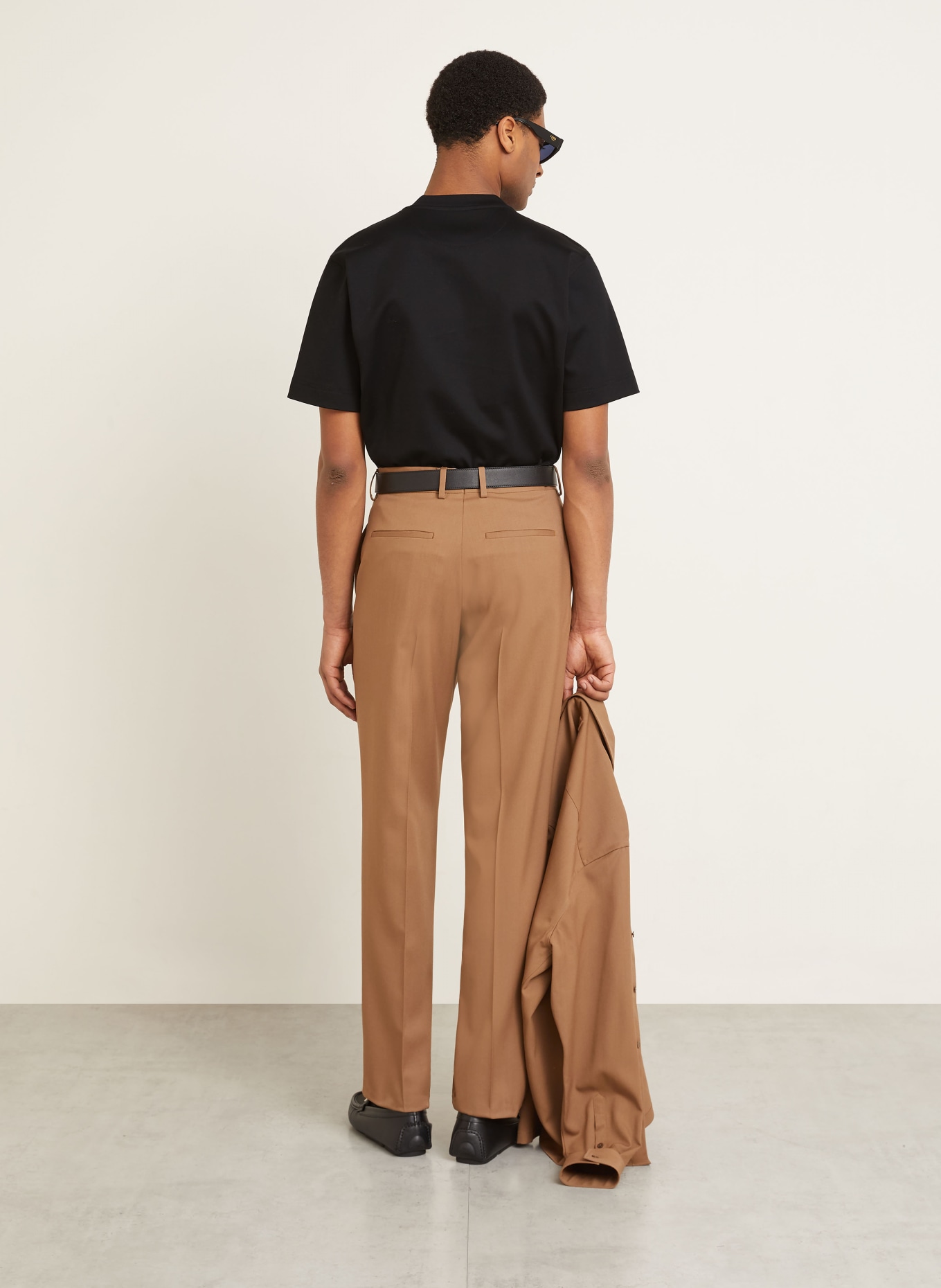 FENDI T-shirt: BLACK