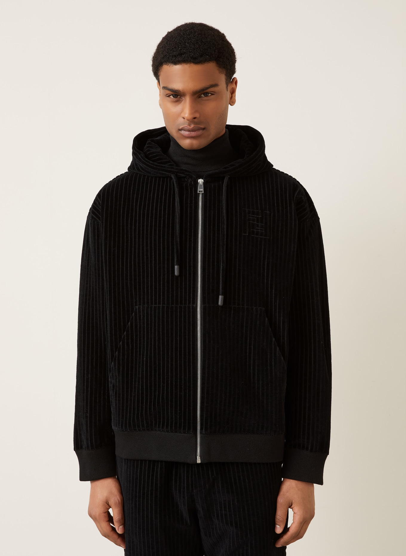 FENDI Nickiblouson: SCHWARZ