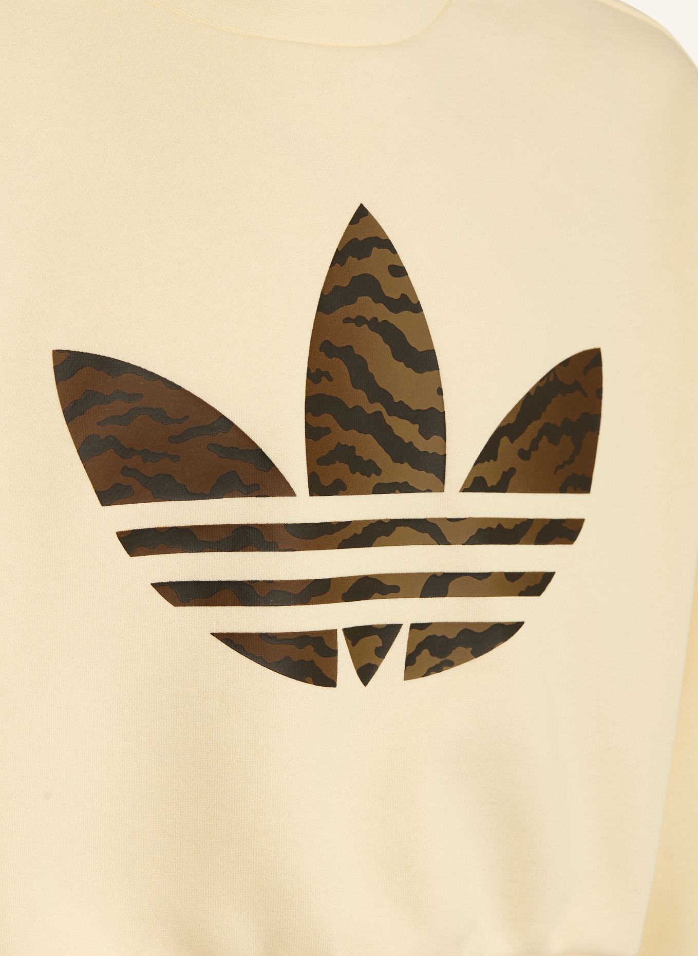 adidas Originals sweatshirt: ECRU / BROWN