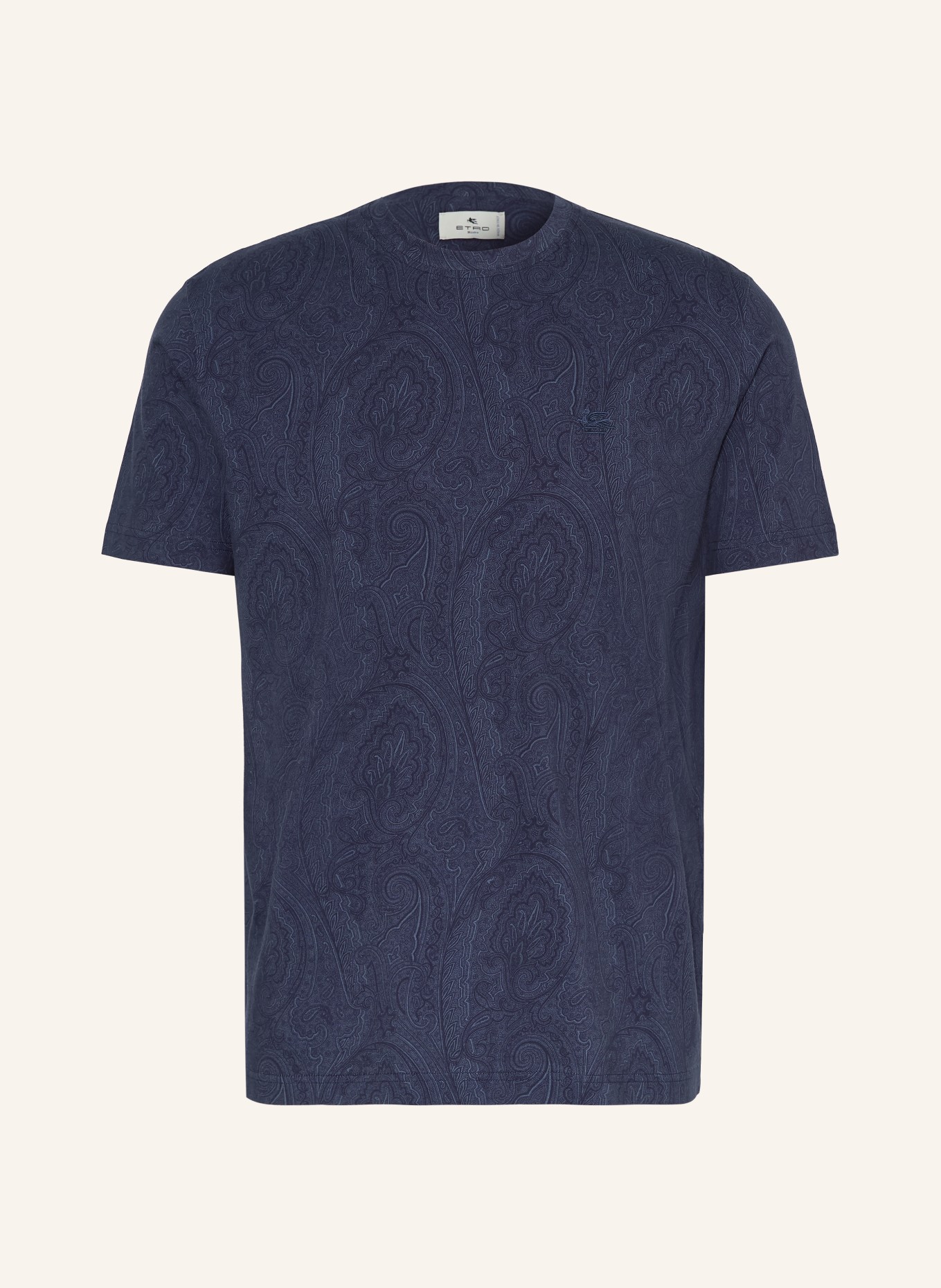ETRO T-Shirt: DUNKELBLAU