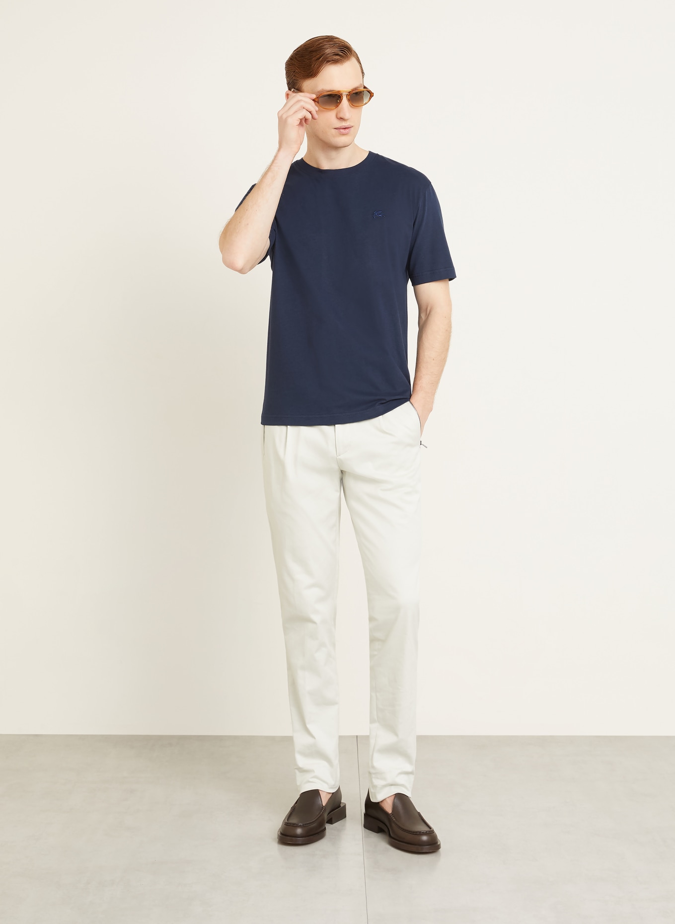 ETRO T-Shirt: DUNKELBLAU