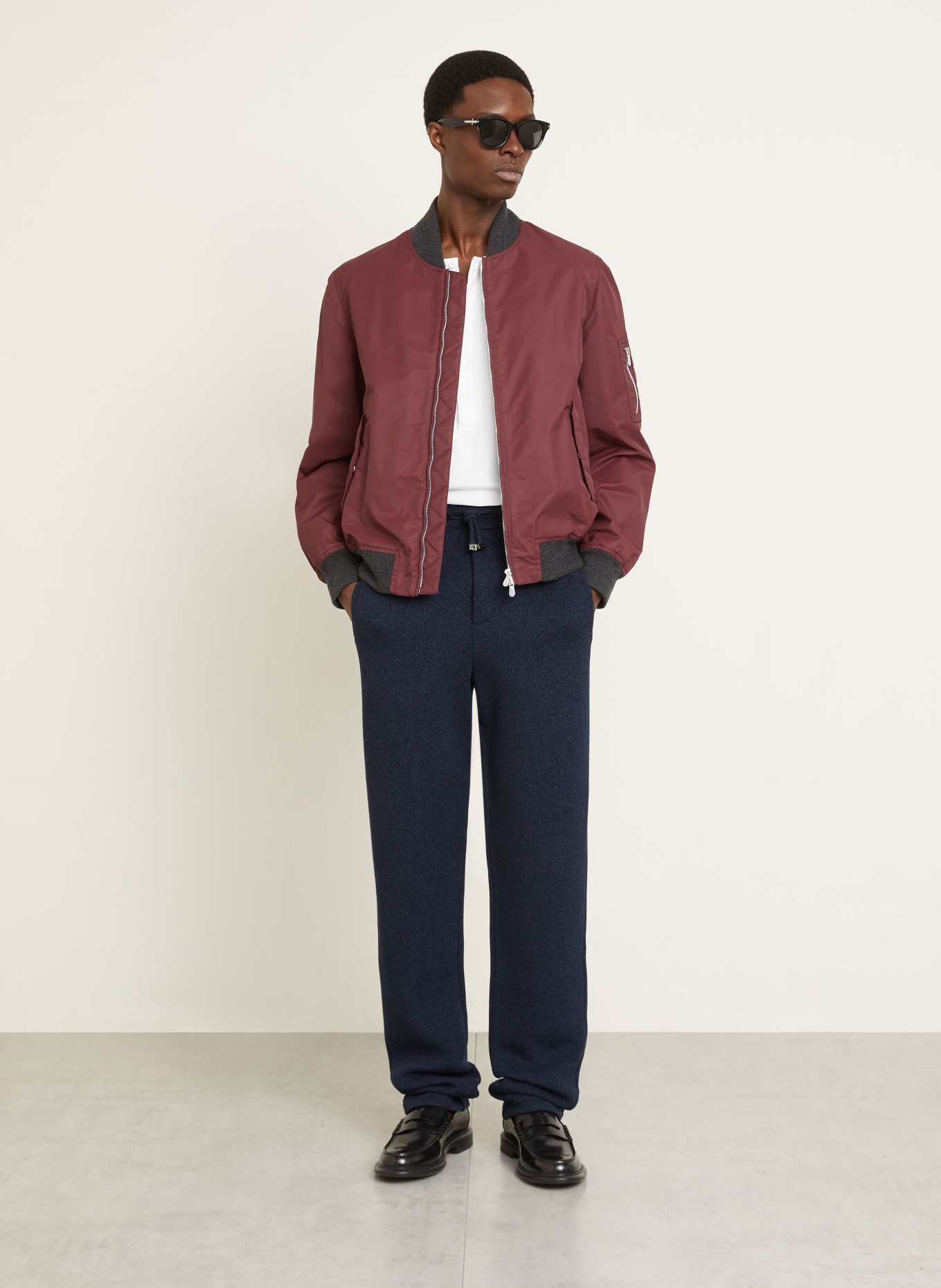 ETRO sweatpants: DARK BLUE / BLUE