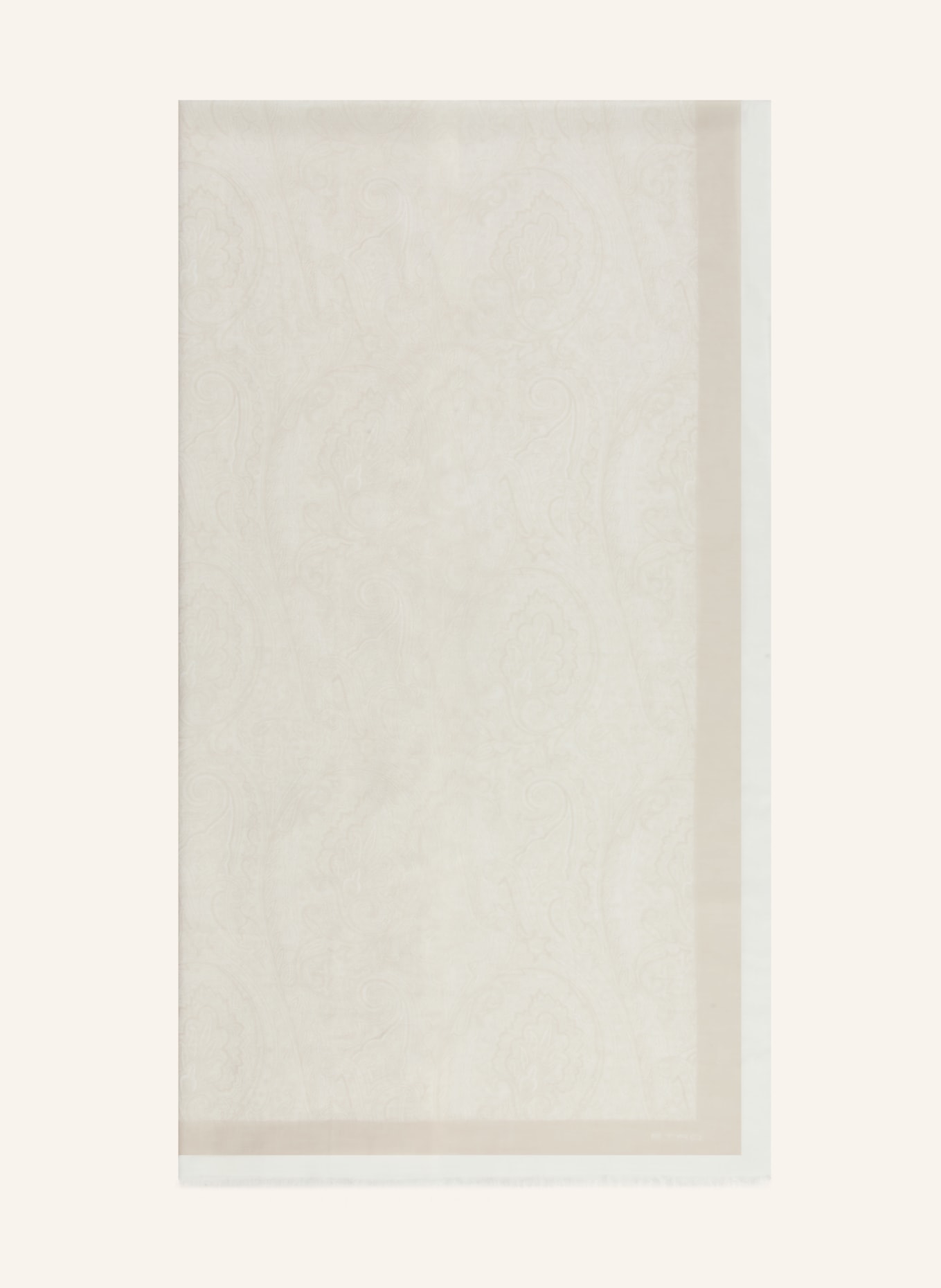 ETRO Schal: BEIGE / CREME