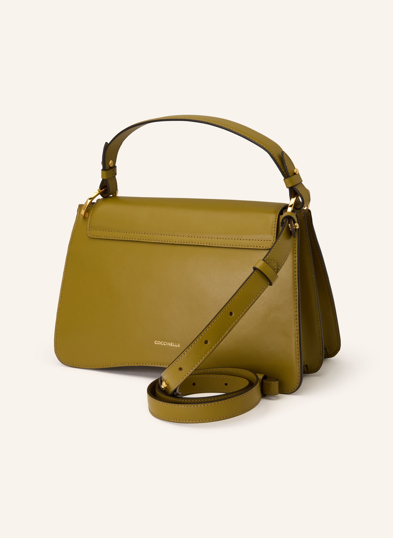 COCCINELLE torba na ramię: OLIWKOWY