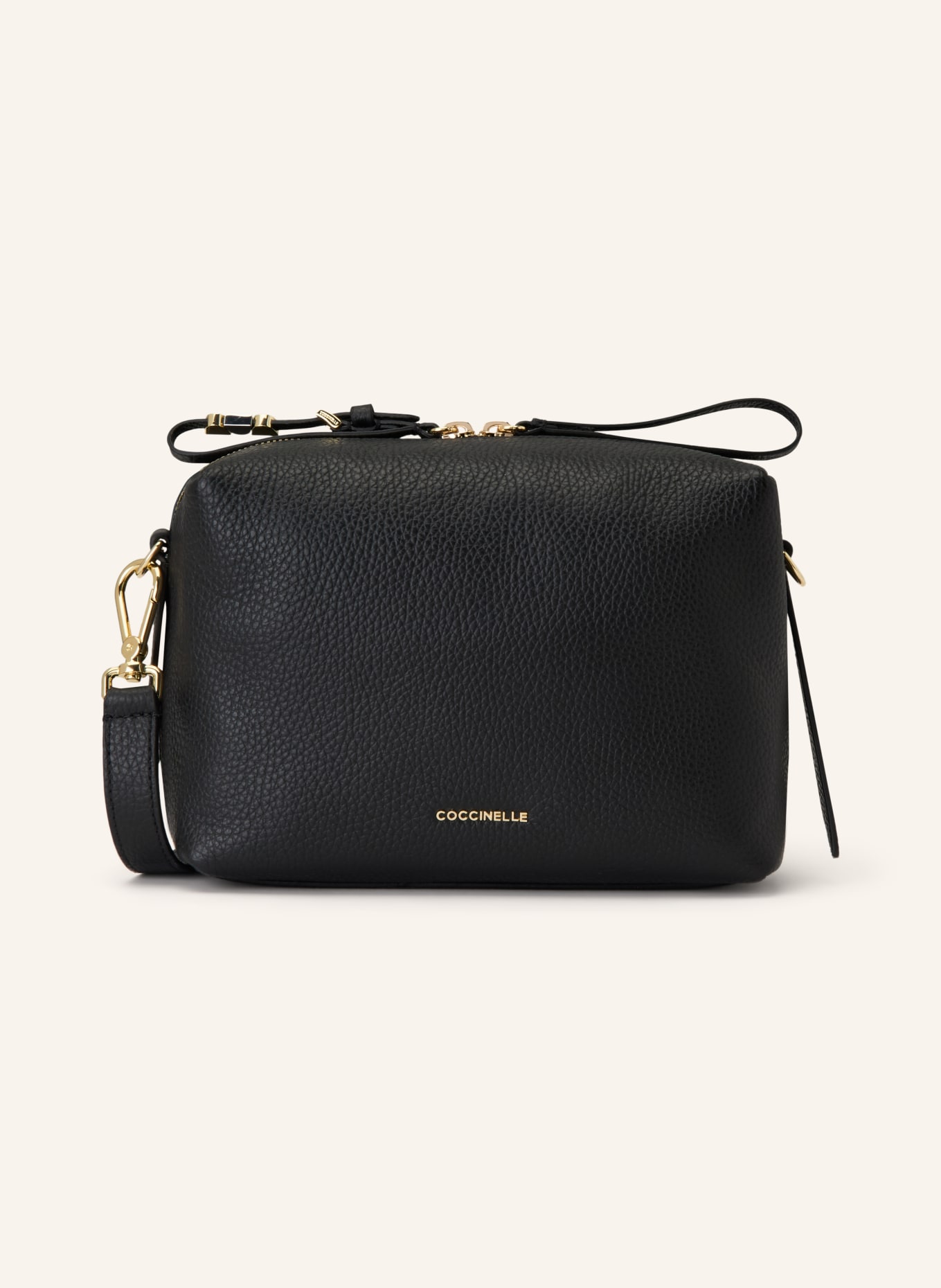 COCCINELLE NORY shoulder bag: BLACK