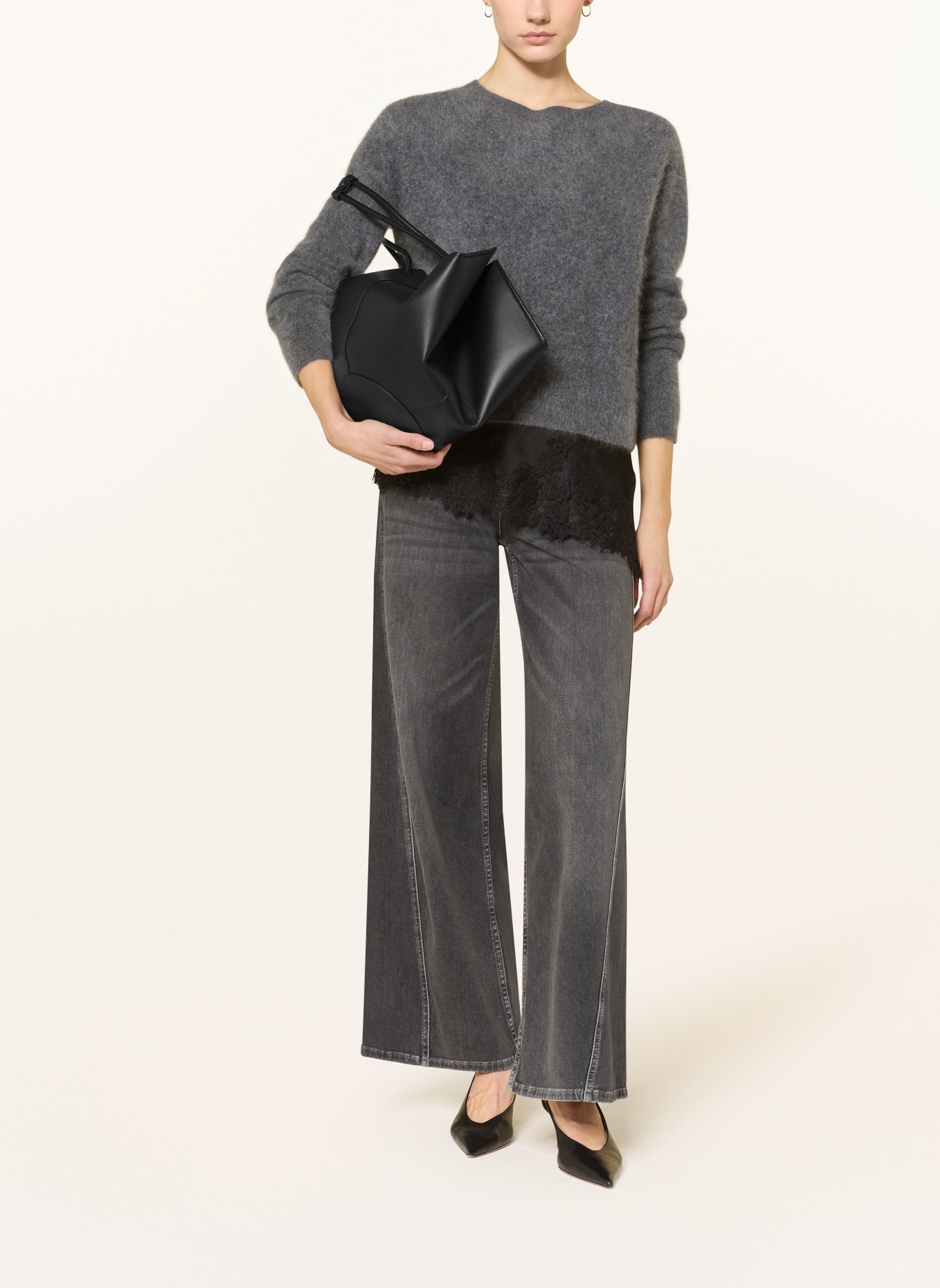 COCCINELLE Shopper KAMY: ZWART