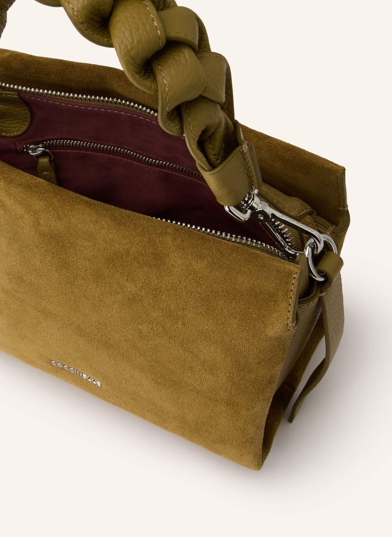 COCCINELLE handbag: BEIGE