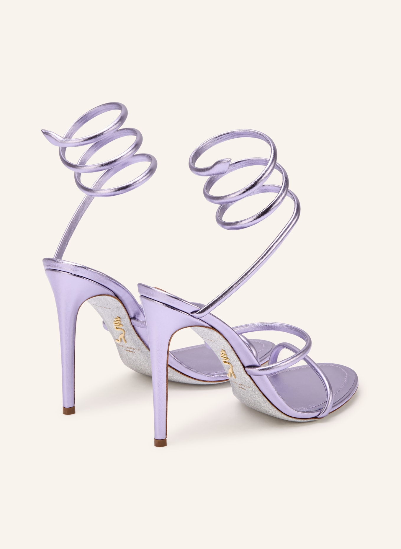 RENE CAOVILLA Sandaletten CLEO: HELLLILA