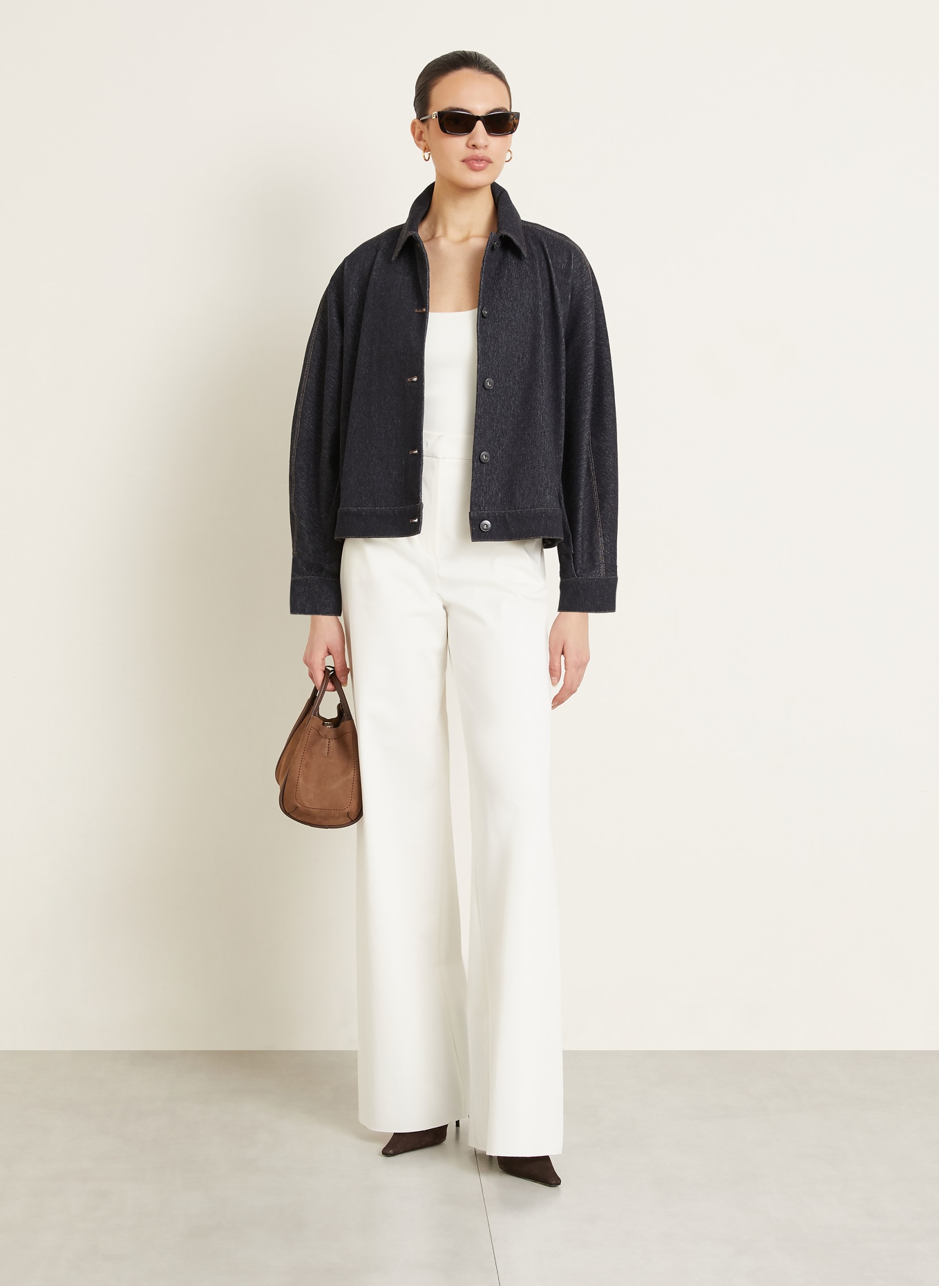 Max Mara Jacke NETTARE in Jeansoptik: DUNKELBLAU