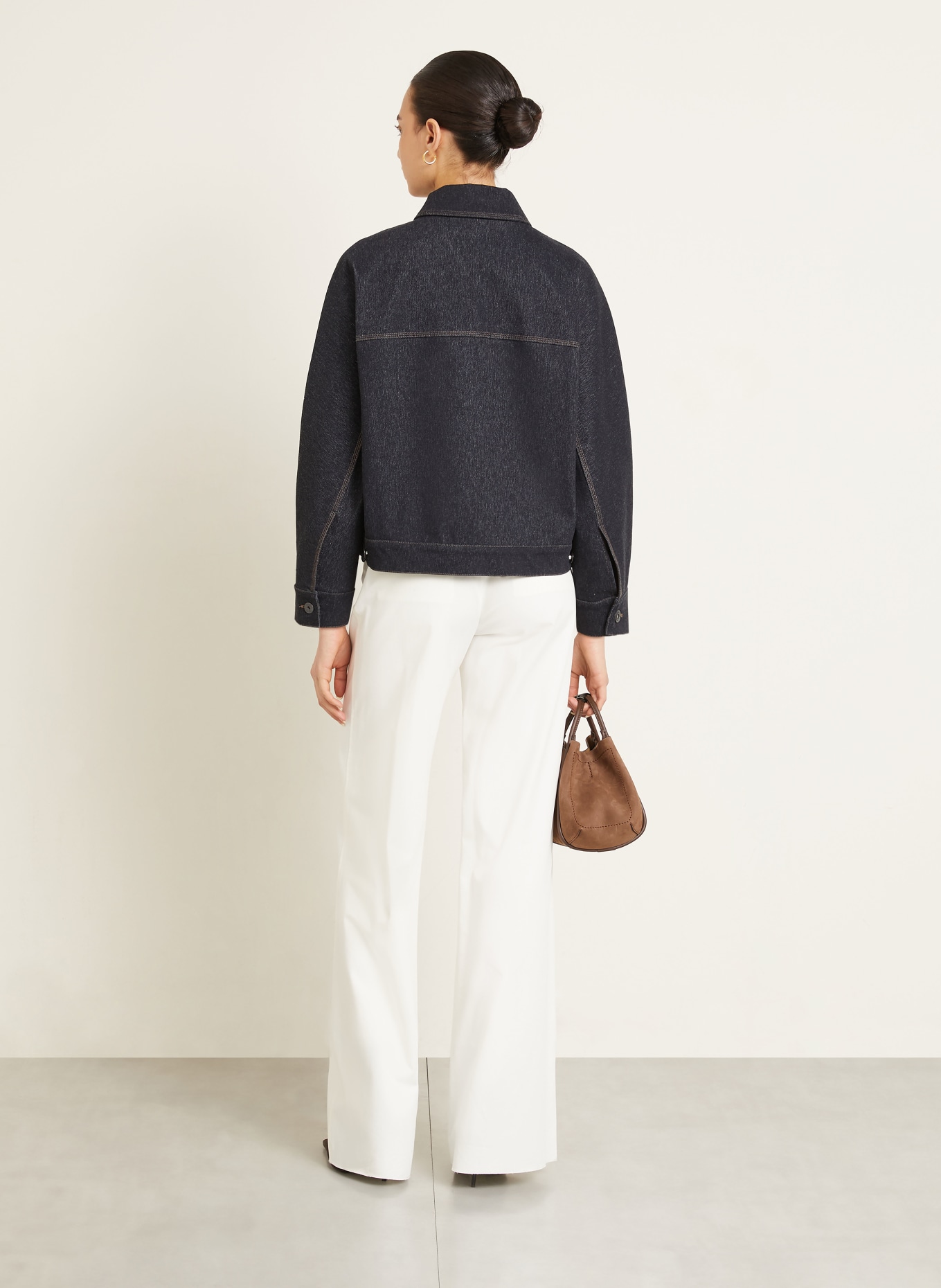 Max Mara Jacke NETTARE in Jeansoptik: DUNKELBLAU