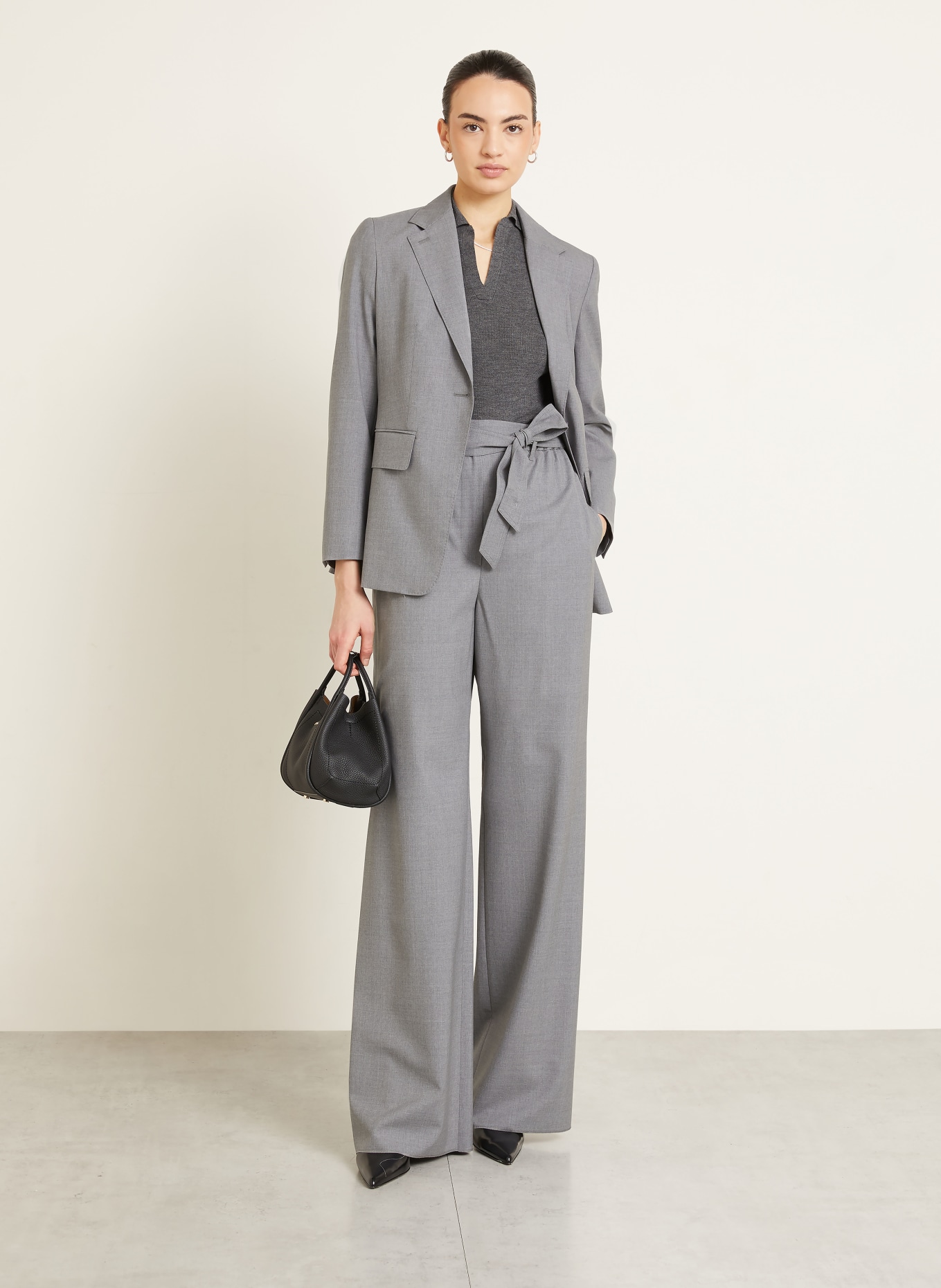 Max Mara Marlenehose SALPA: DUNKELGRAU