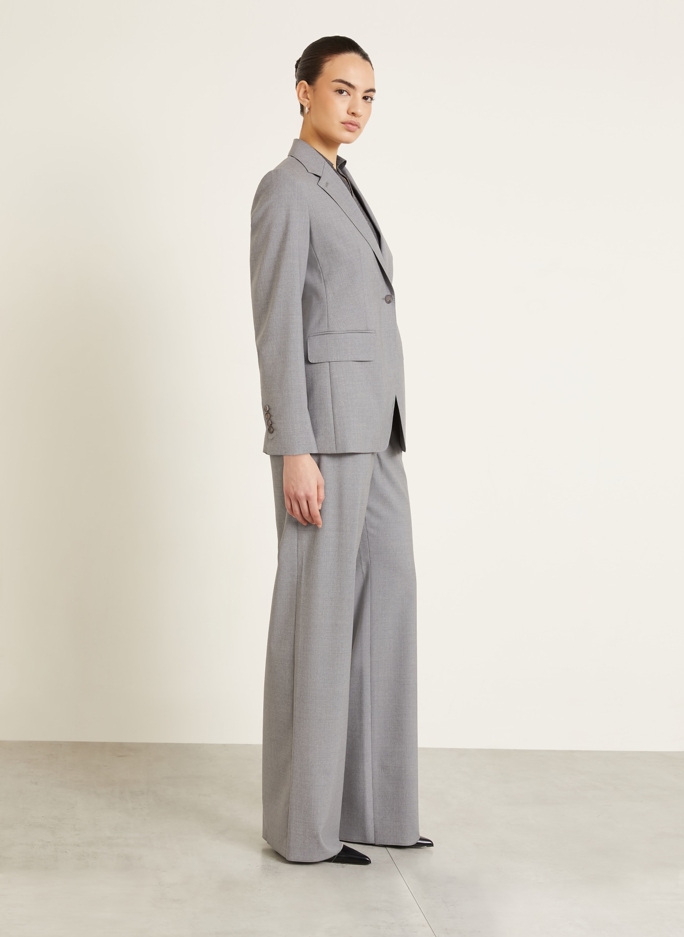 Max Mara Marlenehose SALPA: DUNKELGRAU