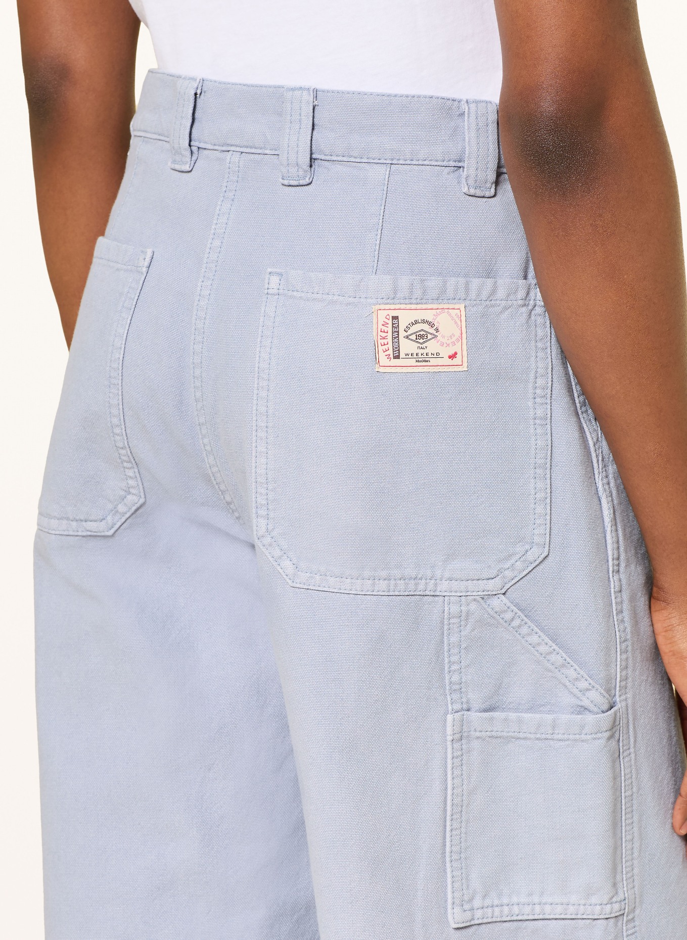 WEEKEND Max Mara Marlenehose SKIPPER: 002 LIGHT BLUE