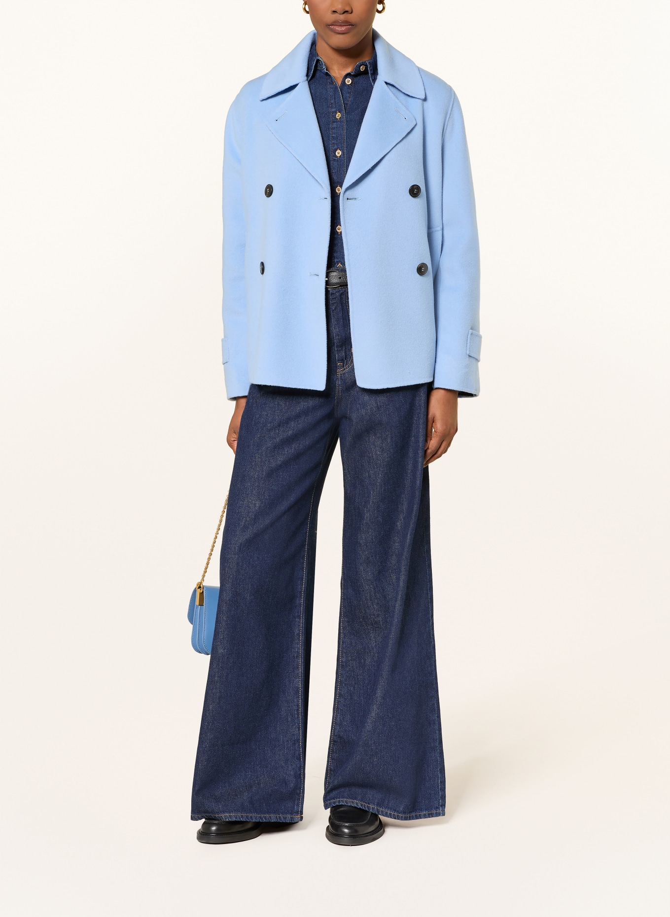 WEEKEND Max Mara Cabanjacke FANTINO: HELLBLAU