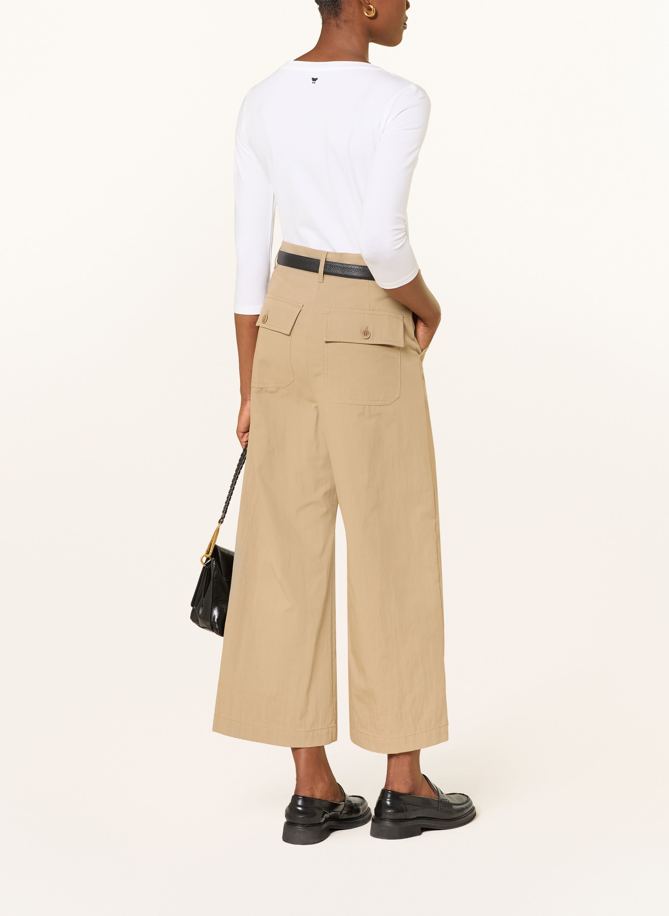 WEEKEND Max Mara Shirt MULTIA mit 3/4-Arm: WEISS