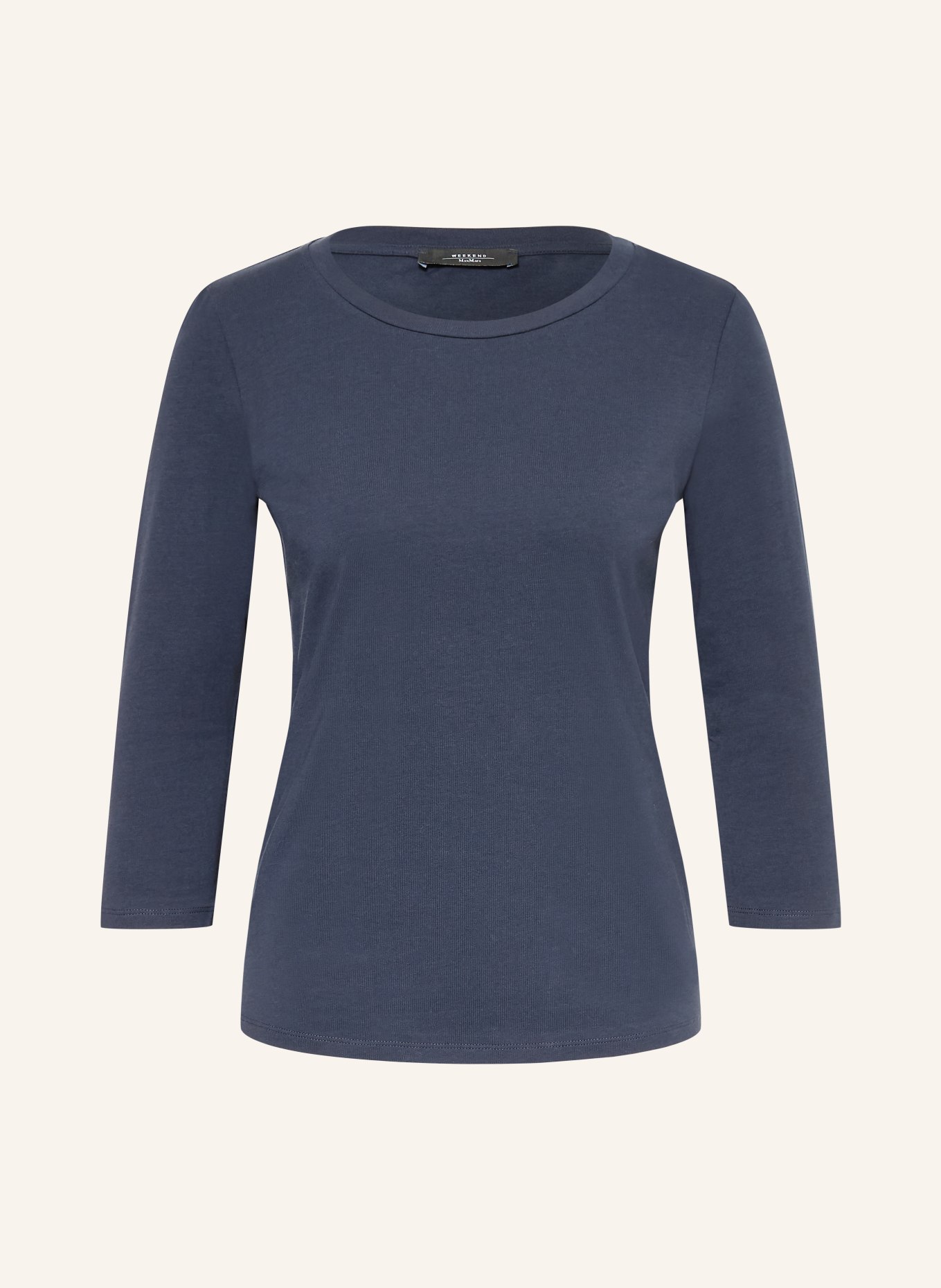 WEEKEND Max Mara Shirt MULTIA mit 3/4-Arm: DUNKELBLAU