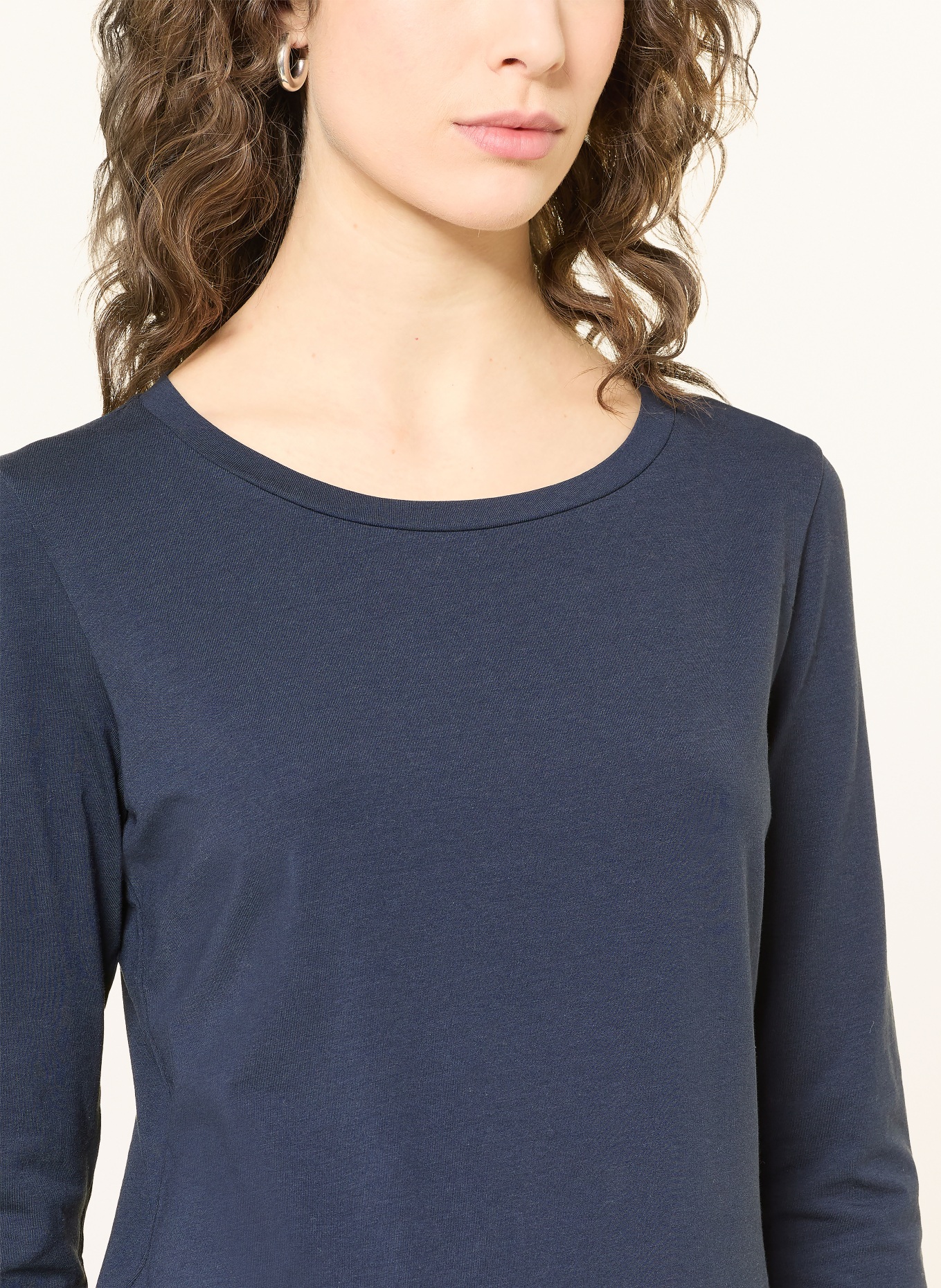 WEEKEND Max Mara Shirt MULTIA mit 3/4-Arm: DUNKELBLAU