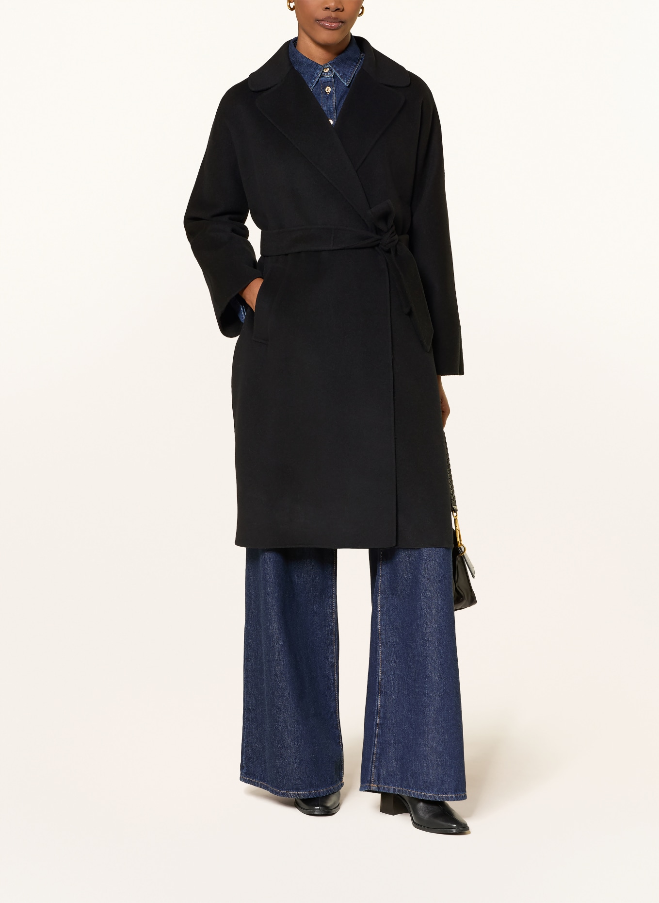 WEEKEND Max Mara Wollmantel CIVADA: SCHWARZ