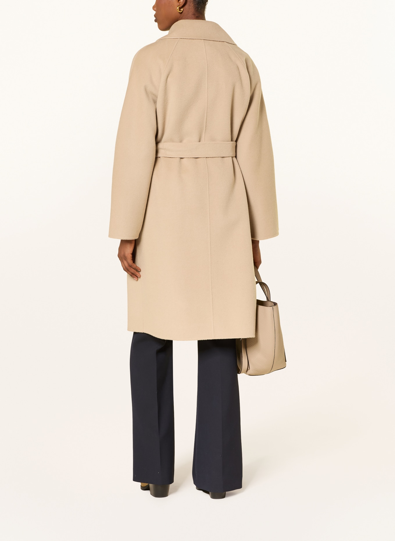 WEEKEND Max Mara Wollmantel CIVADA: HELLBRAUN