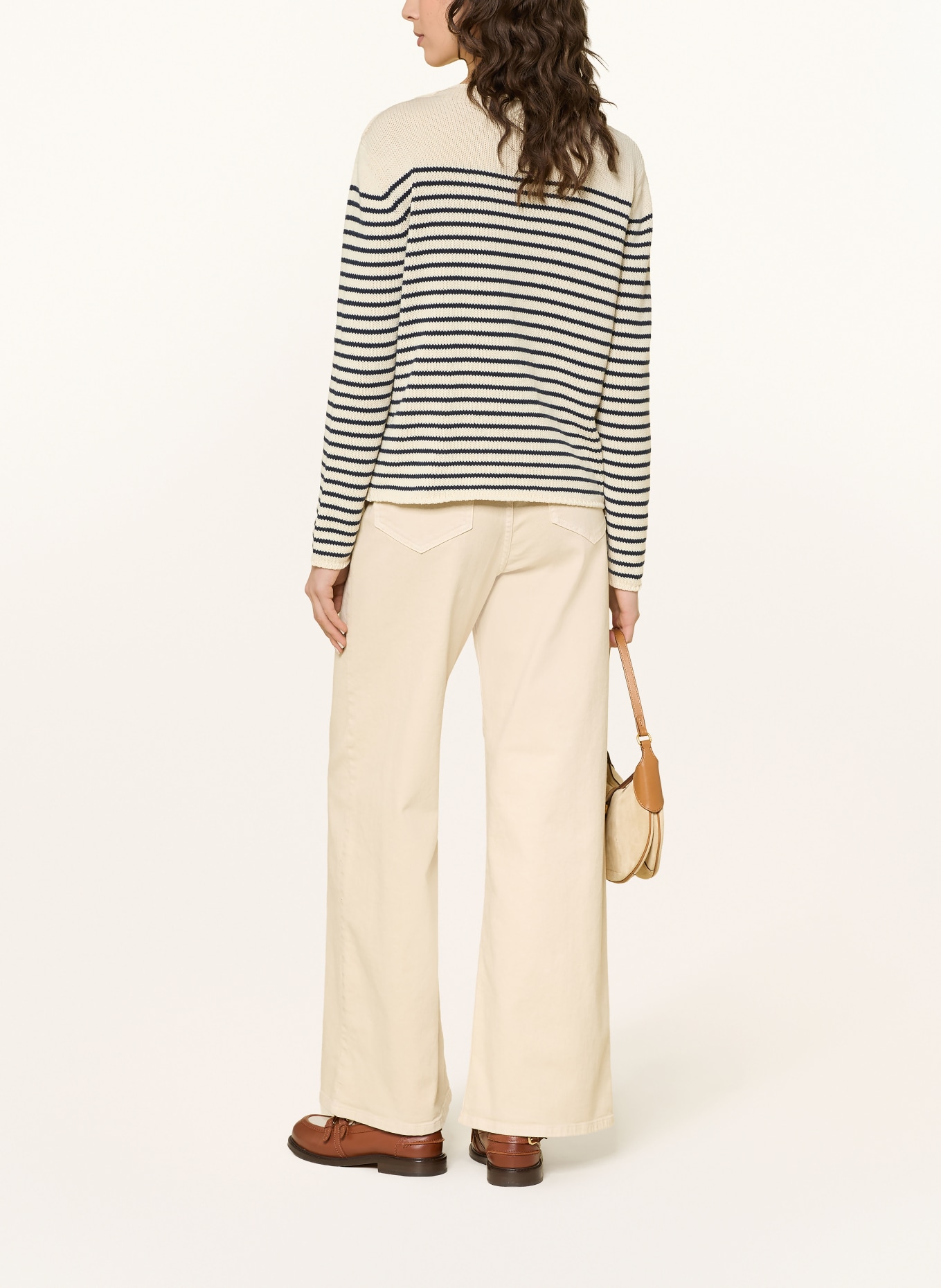 WEEKEND Max Mara Wide Leg Jeans MEDINA: 012 SAND