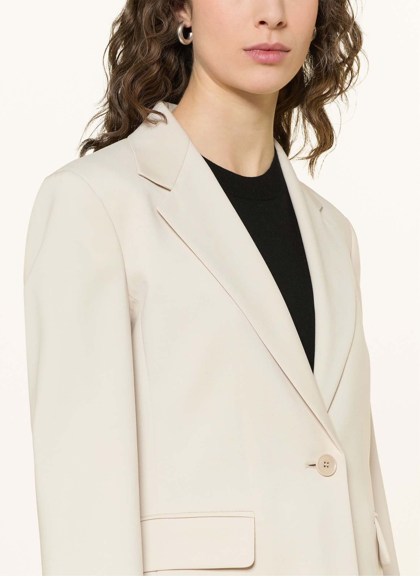 WEEKEND Max Mara Blazer LAMINE: BEIGE