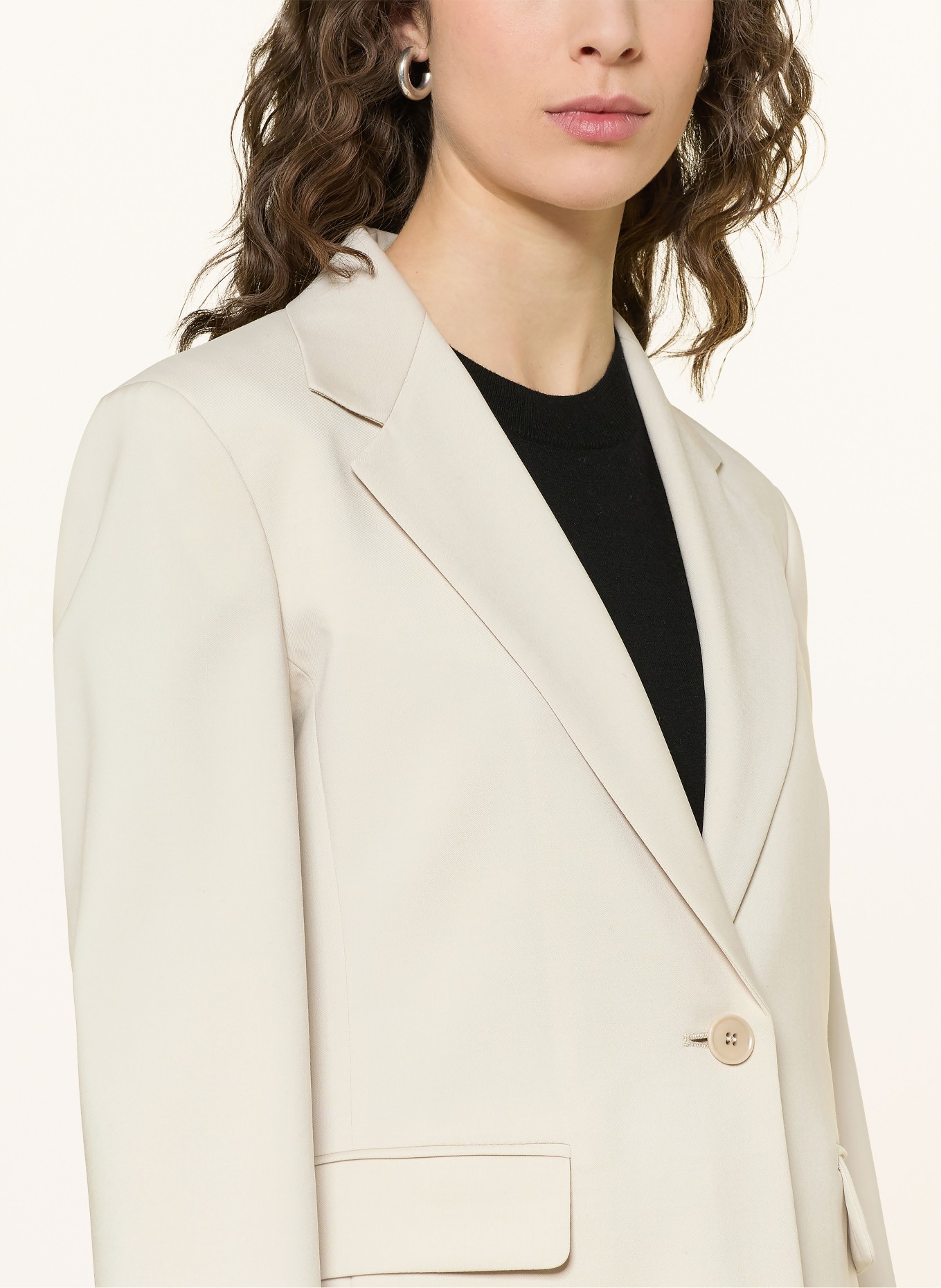 WEEKEND Max Mara Blazer LAMINE: BEIGE