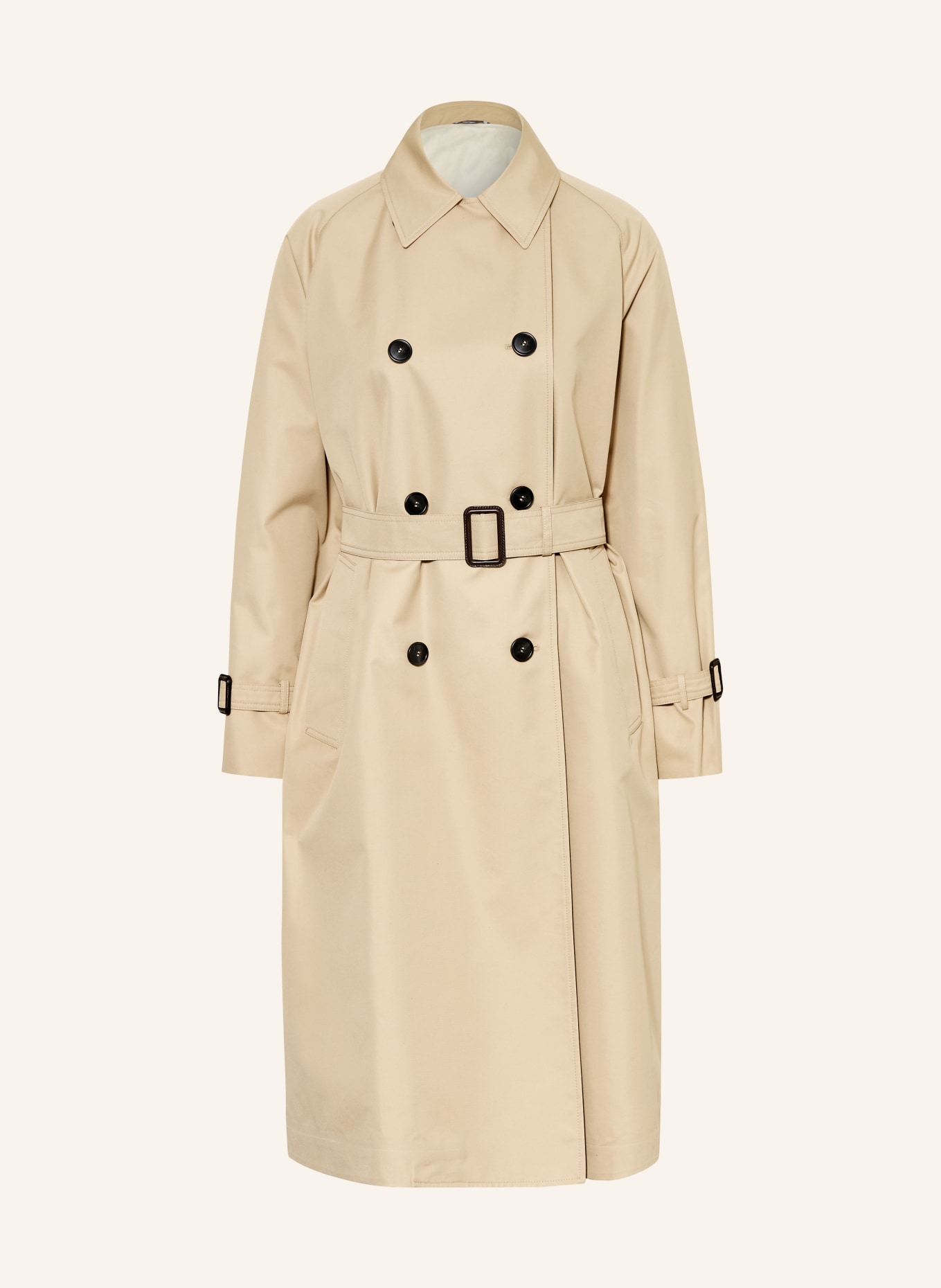 WEEKEND Max Mara CANASTA trench coat: BEIGE