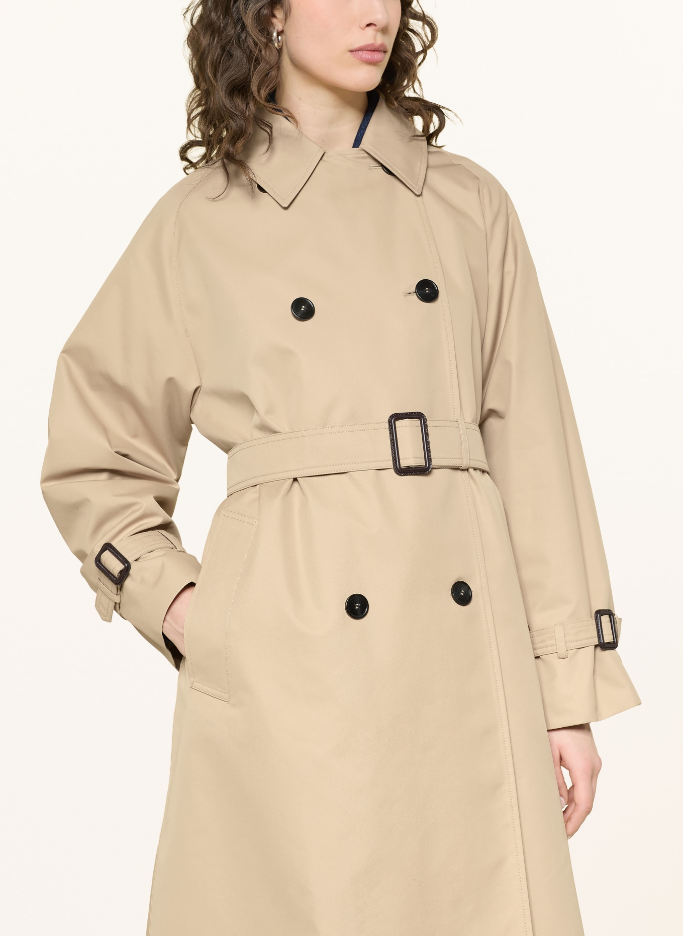 WEEKEND Max Mara CANASTA trench coat: BEIGE